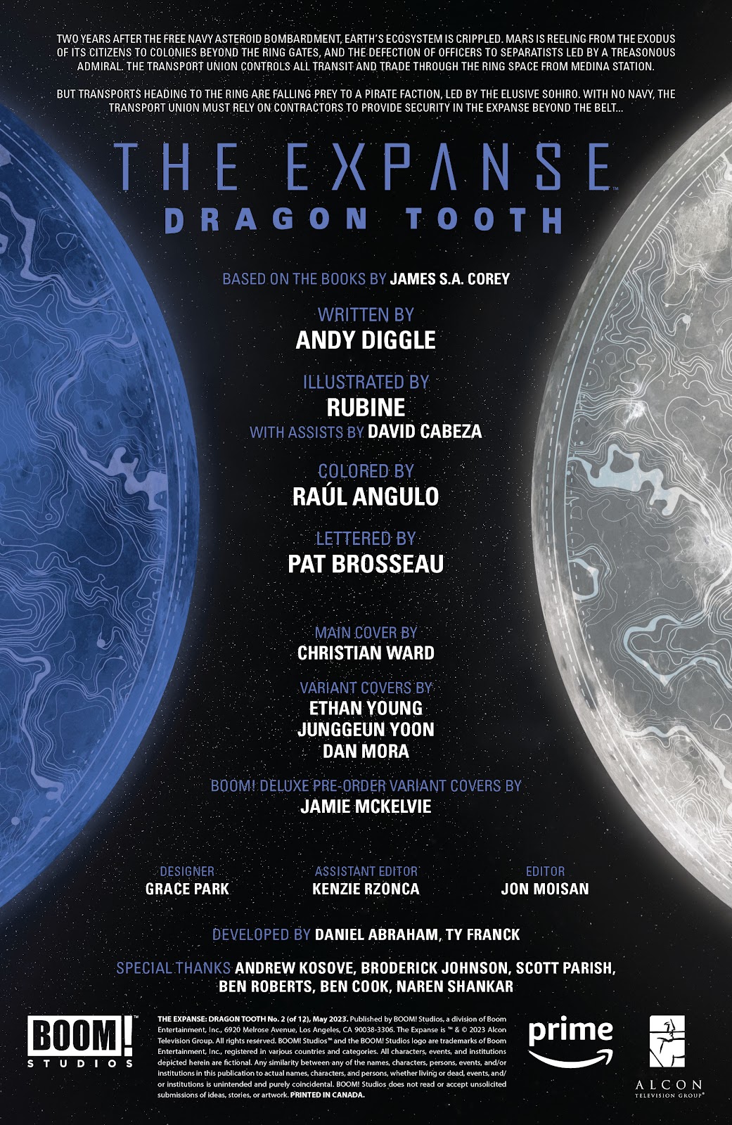 The Expanse: Dragon Tooth issue 2 - Page 2