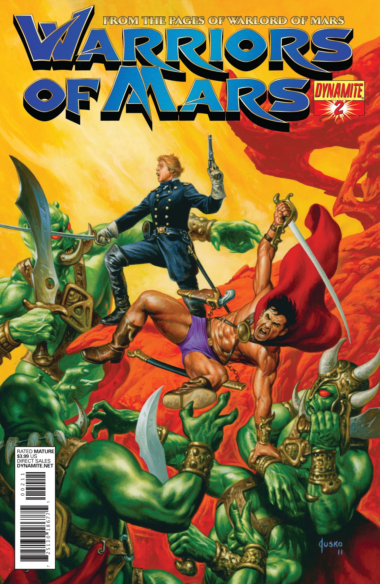 Read online Warriors of Mars comic -  Issue # TPB - 30