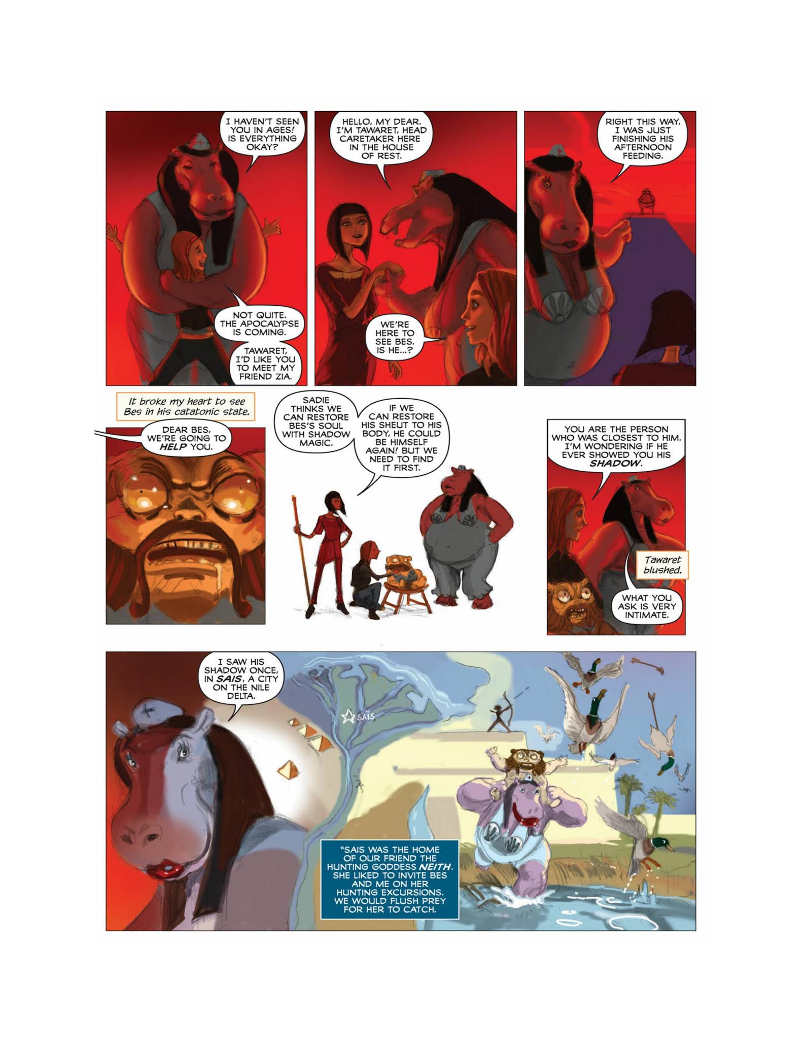 Read online The Kane Chronicles comic -  Issue # TPB 3 (Part 1) - 62
