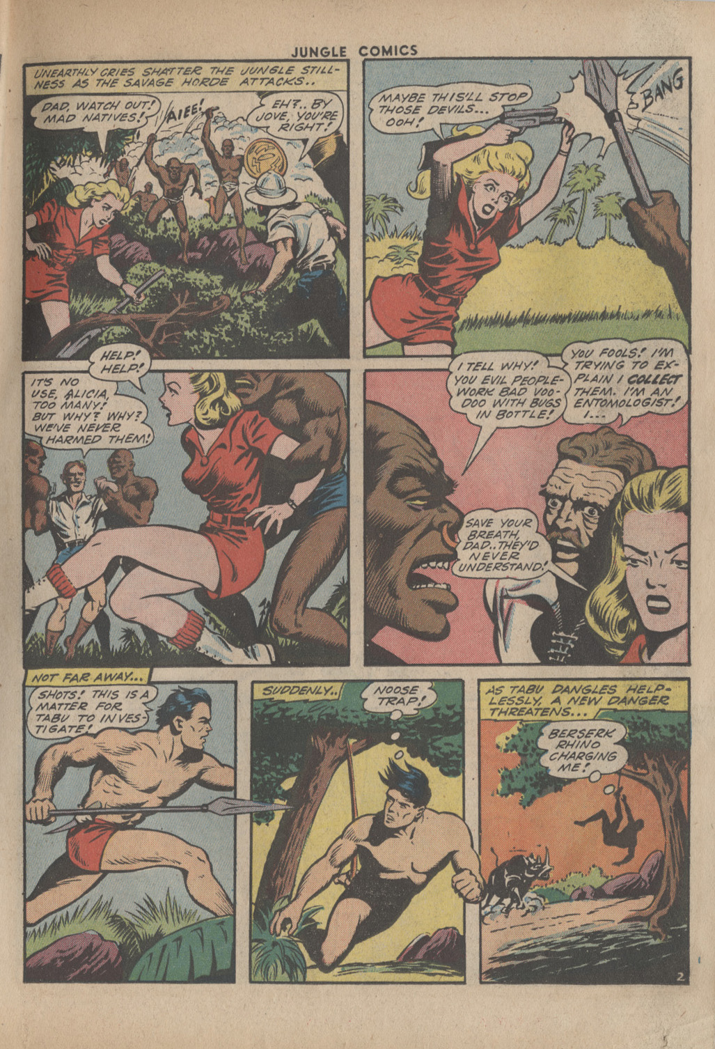 Read online Jungle Comics comic -  Issue #49 - 21