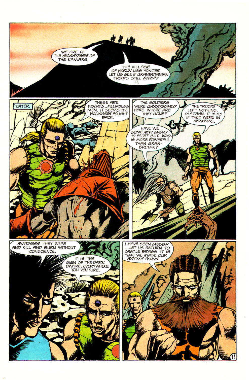 Read online Hawkmoon: The Runestaff comic -  Issue #3 - 13