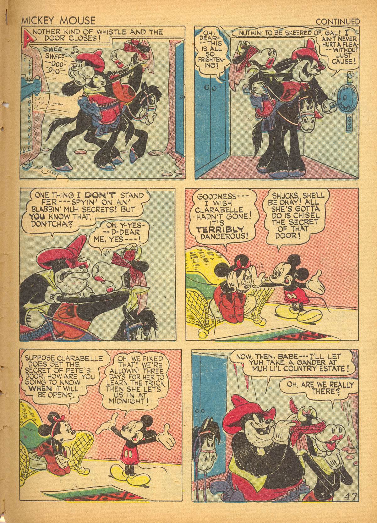 Read online Walt Disney's Comics and Stories comic -  Issue #27 - 49