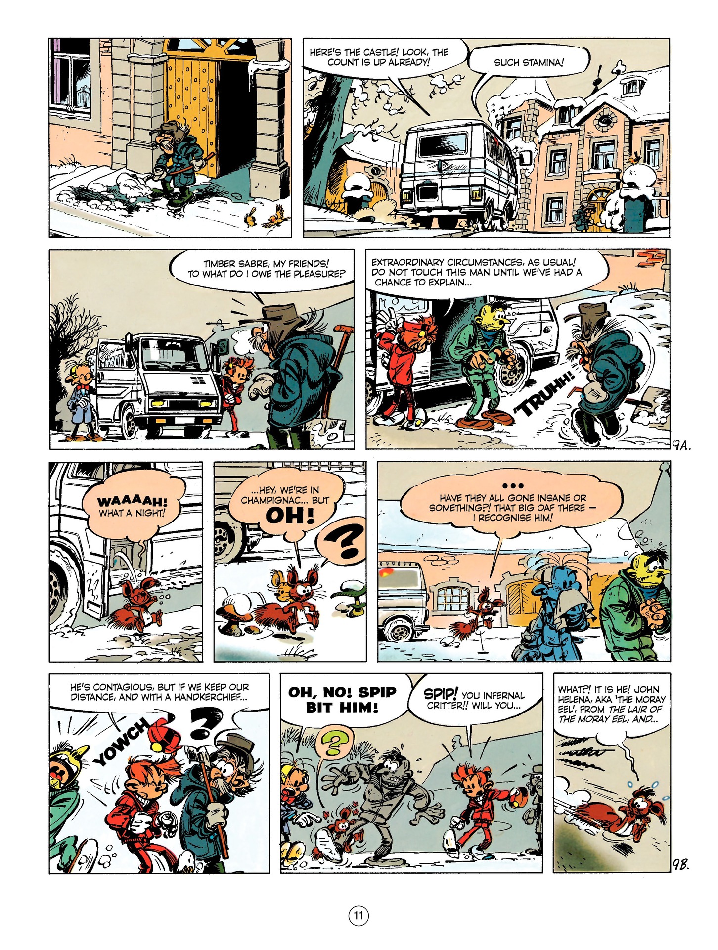 Read online Spirou & Fantasio (2009) comic -  Issue #10 - 11