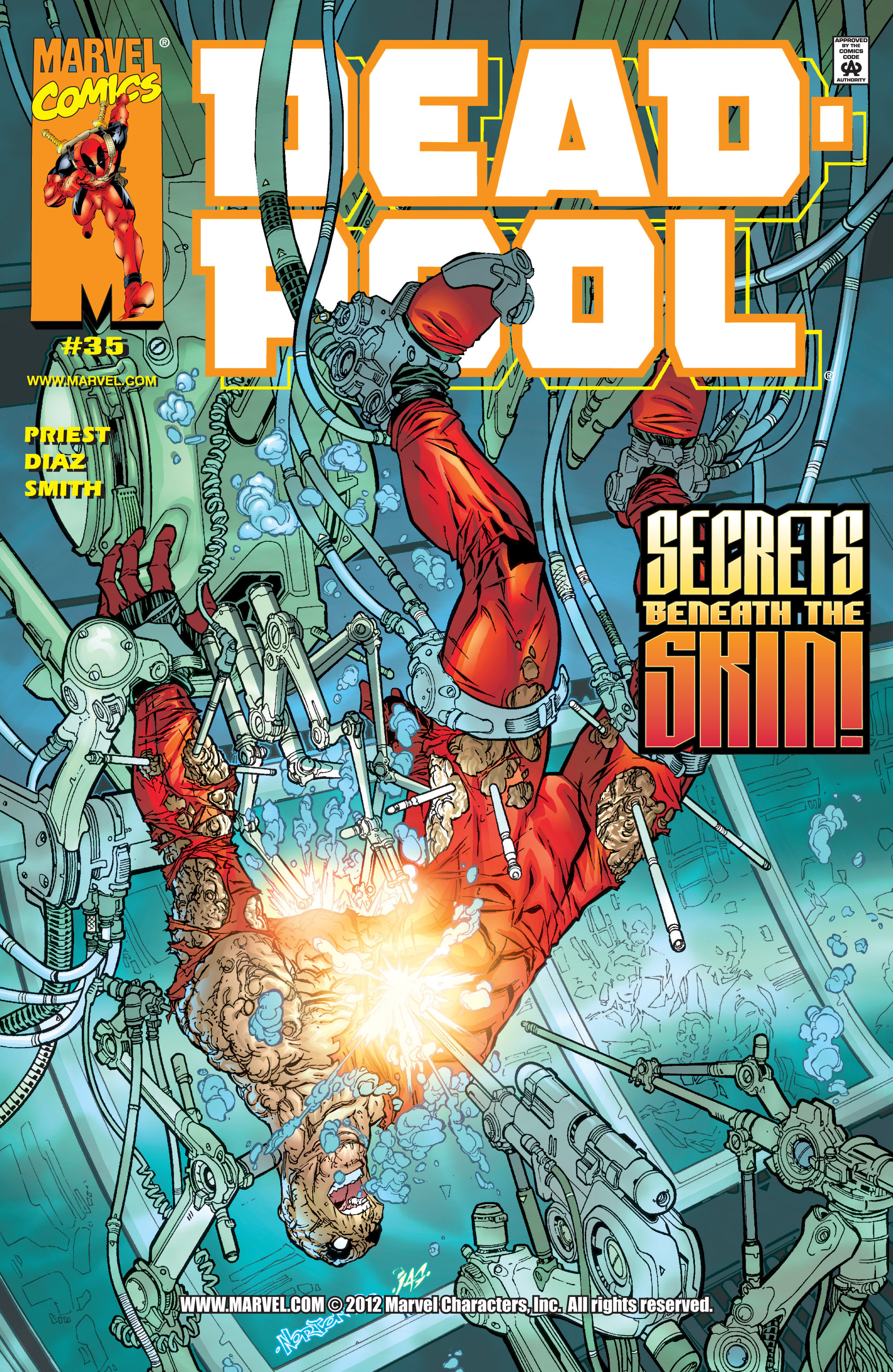 Read online Deadpool (1997) comic -  Issue #35 - 1
