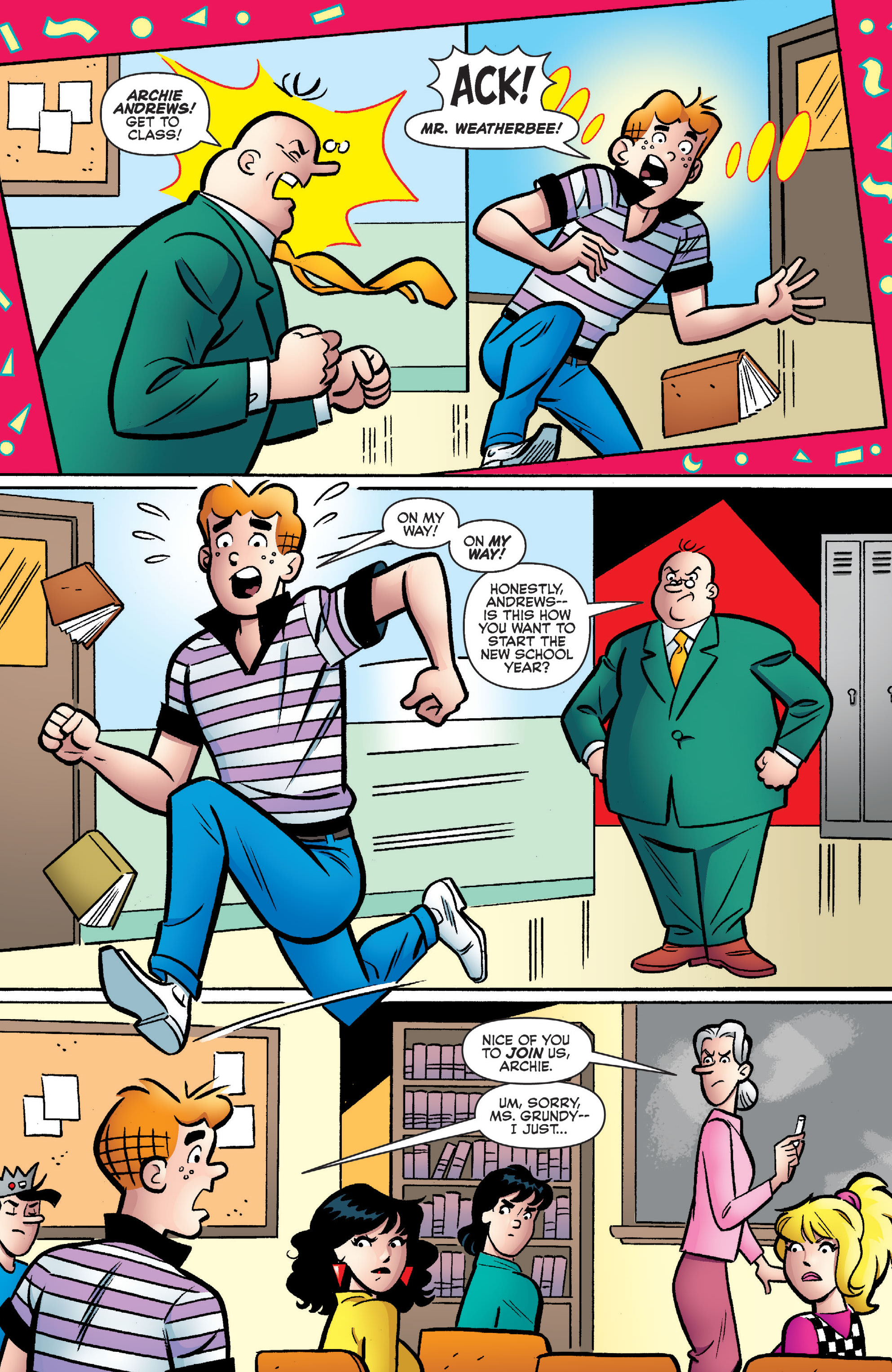 Read online Archie Meets The B-52s comic -  Issue # Full - 6