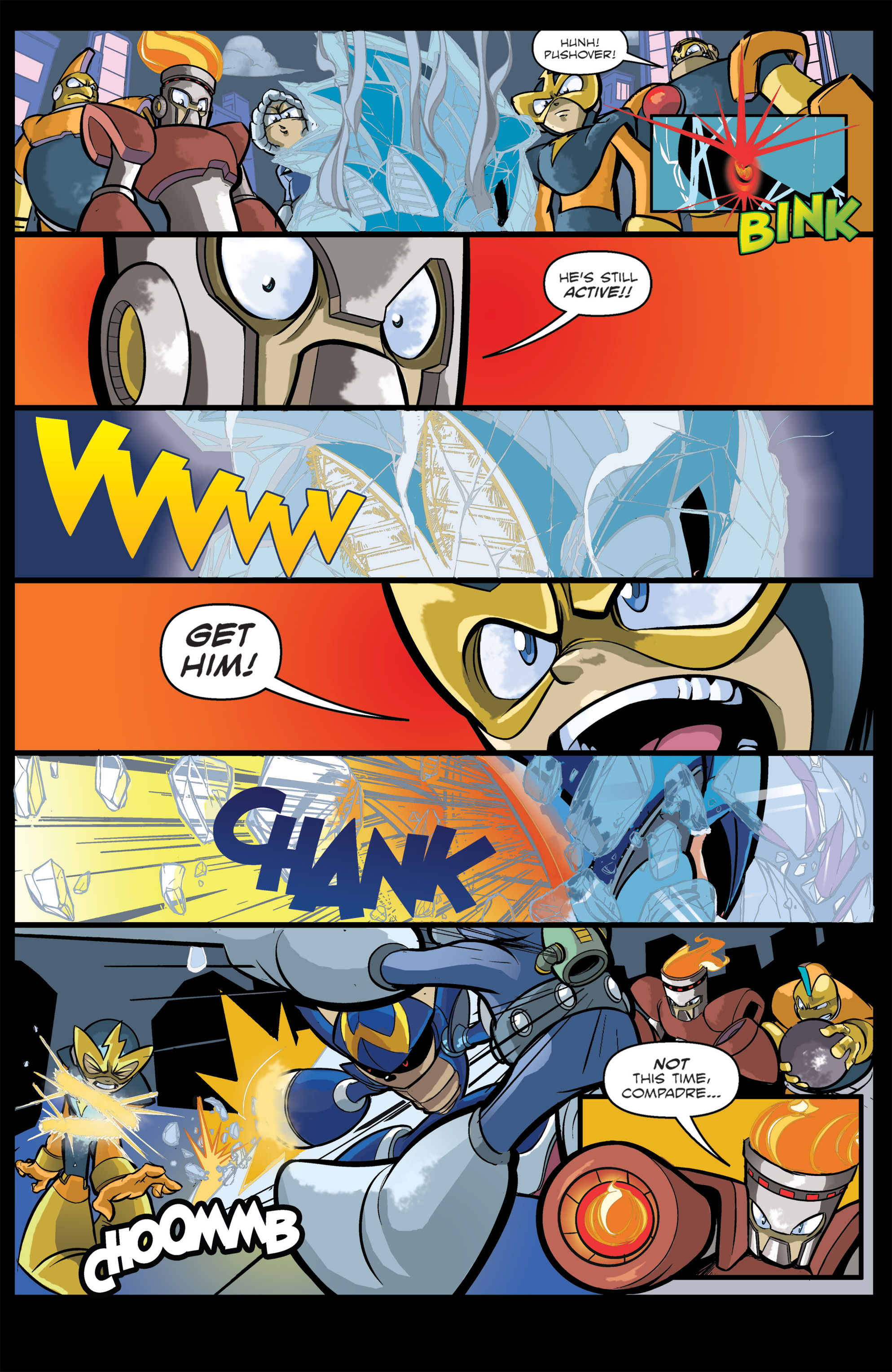 Read online Mega Man: Worlds Unite Battles comic -  Issue # Full - 24