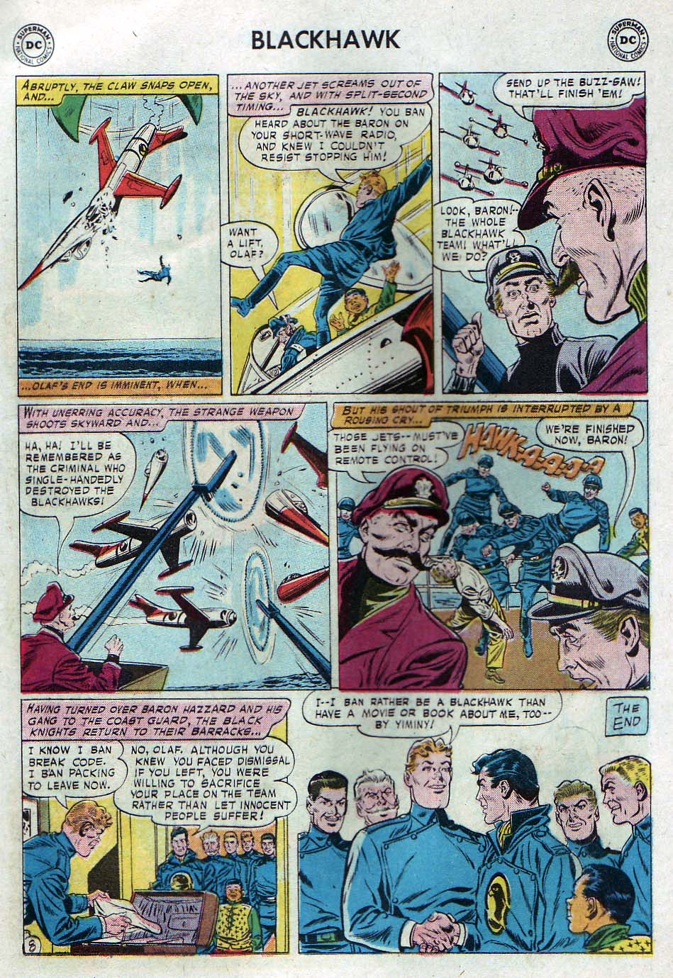 Read online Blackhawk (1957) comic -  Issue #127 - 21