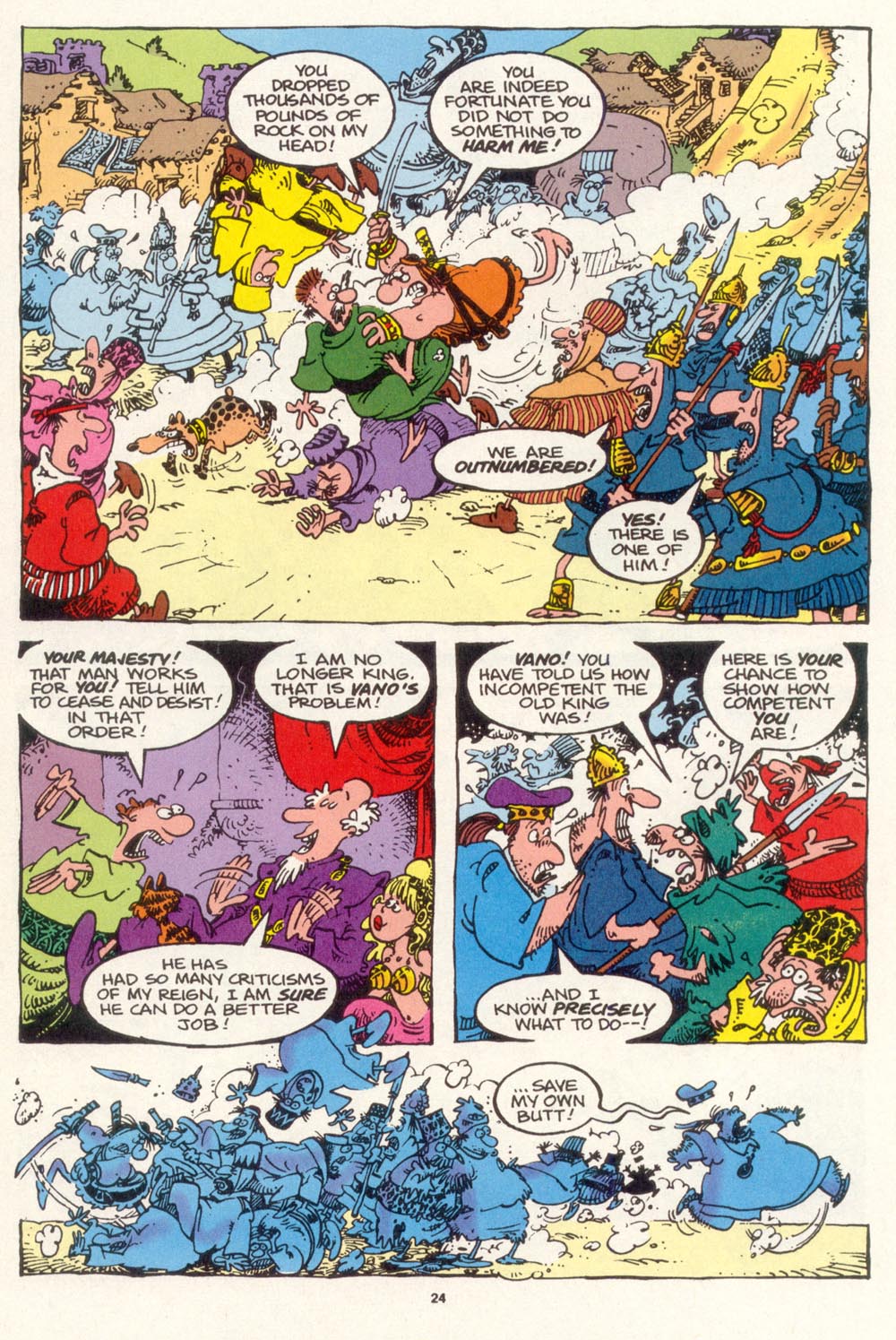 Read online Sergio Aragonés Groo the Wanderer comic -  Issue #119 - 25