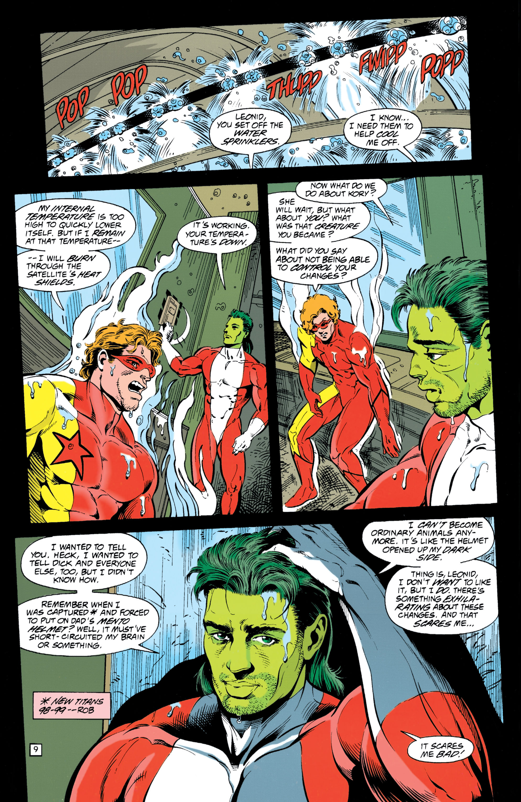 Read online The New Titans (1988) comic -  Issue #112 - 9
