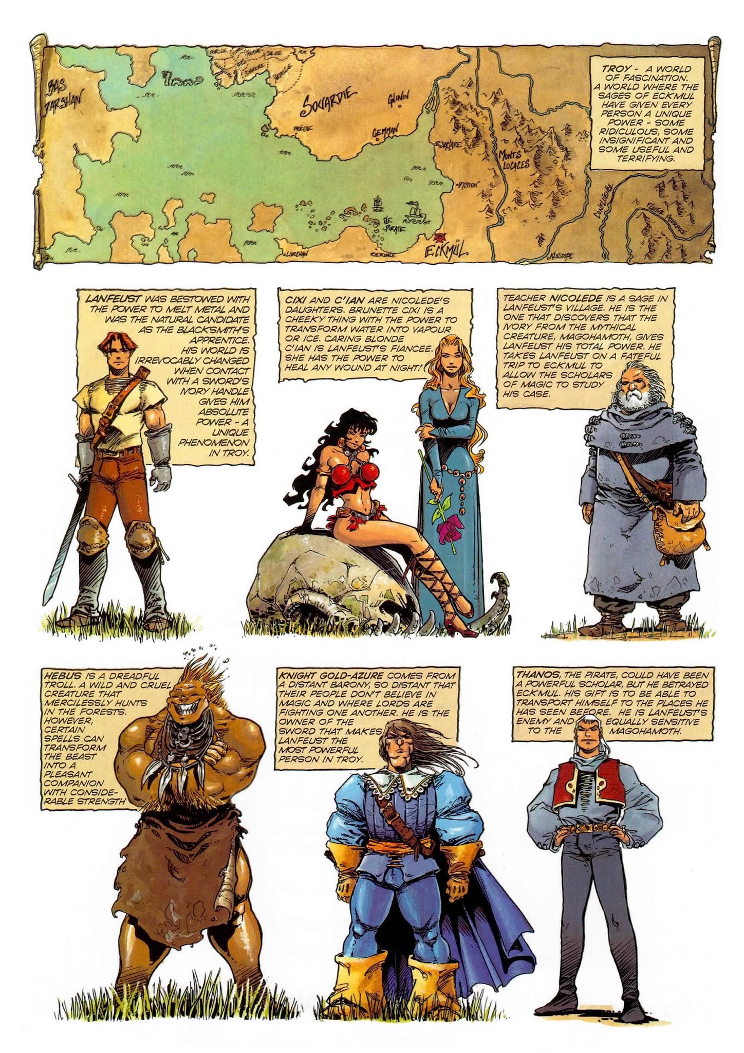 Read online Lanfeust of Troy comic -  Issue #1 - 3