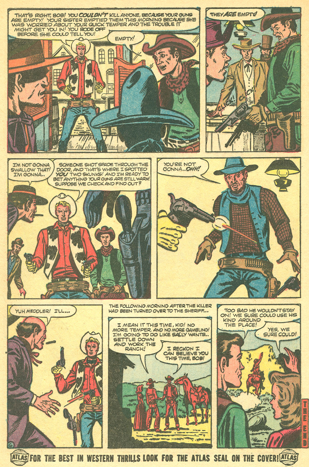 Read online Kid Colt Outlaw comic -  Issue #47 - 8