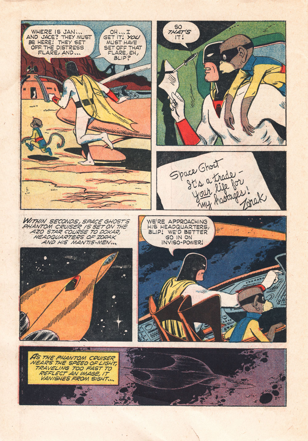 Read online Space Ghost (1967) comic -  Issue # Full - 6