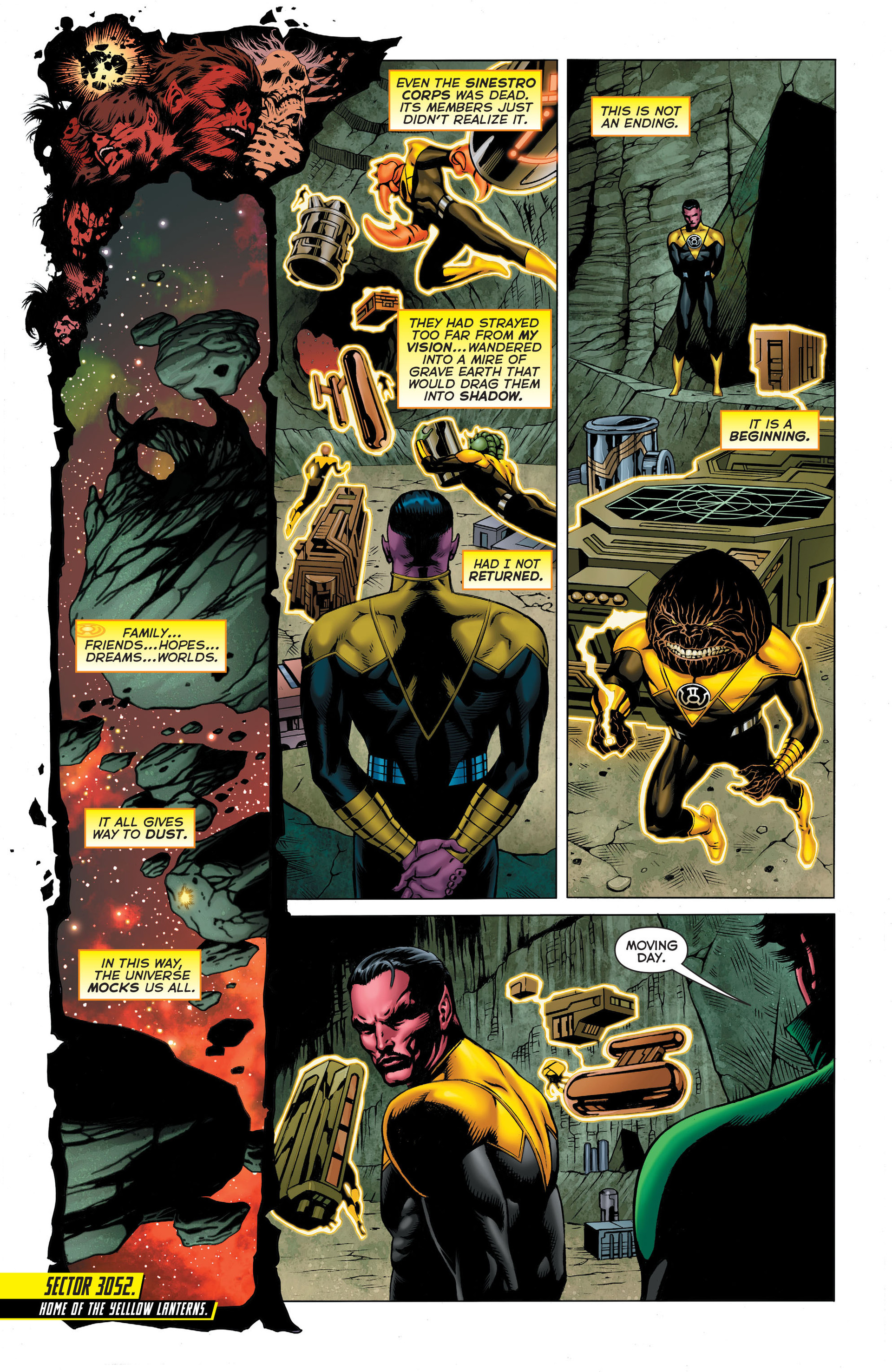 Read online Sinestro comic -  Issue #3 - 4