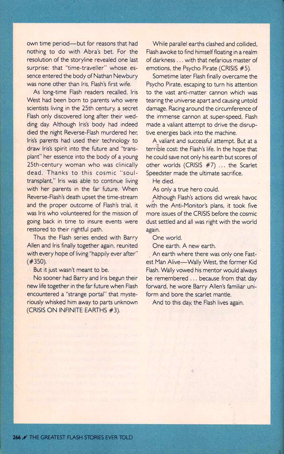 Read online The Greatest Flash Stories Ever Told comic -  Issue # TPB - 268