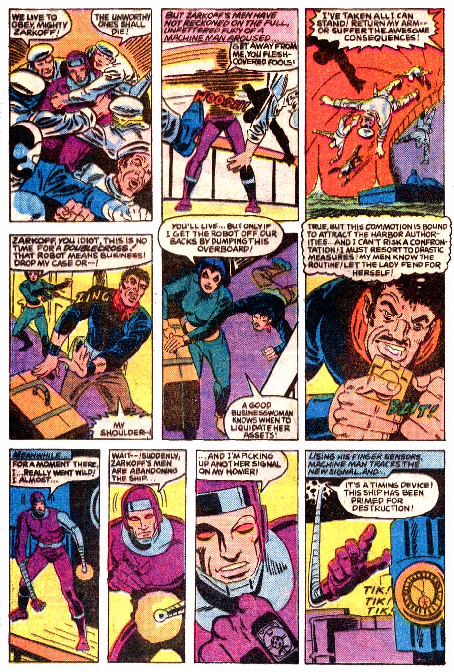 Read online Machine Man (1978) comic -  Issue #17 - 17