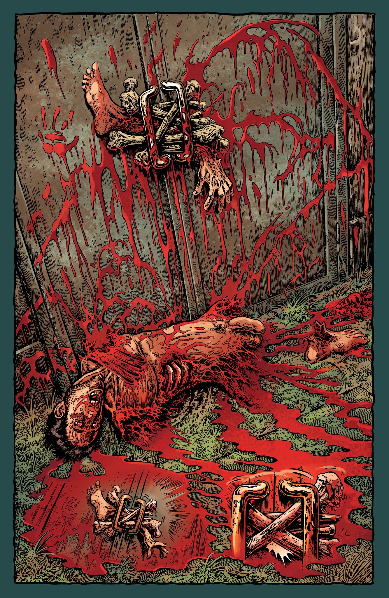 Read online Crossed Plus One Hundred: Mimic comic -  Issue #2 - 32