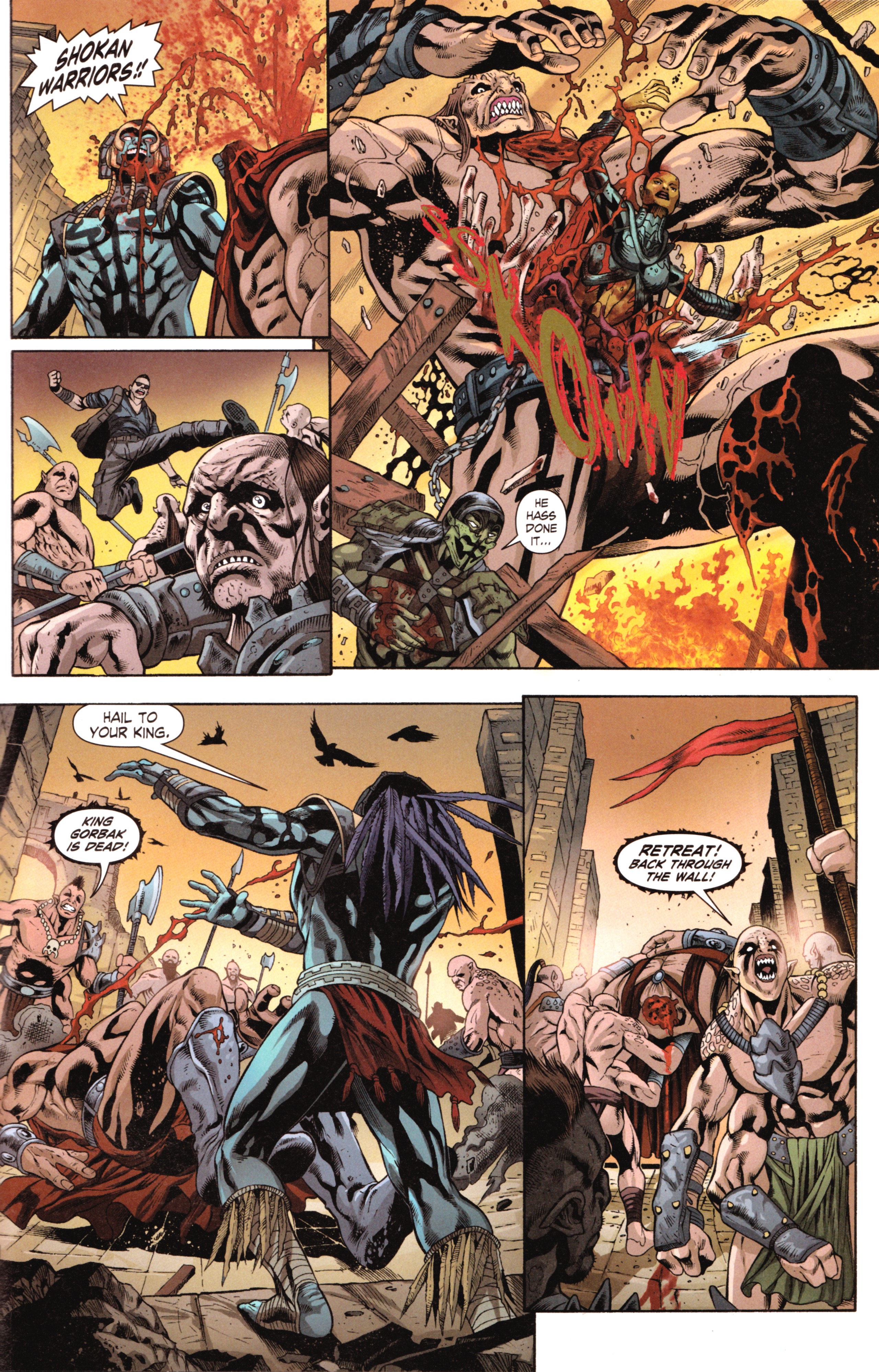 Read online Mortal Kombat X [II] comic -  Issue #6 - 31