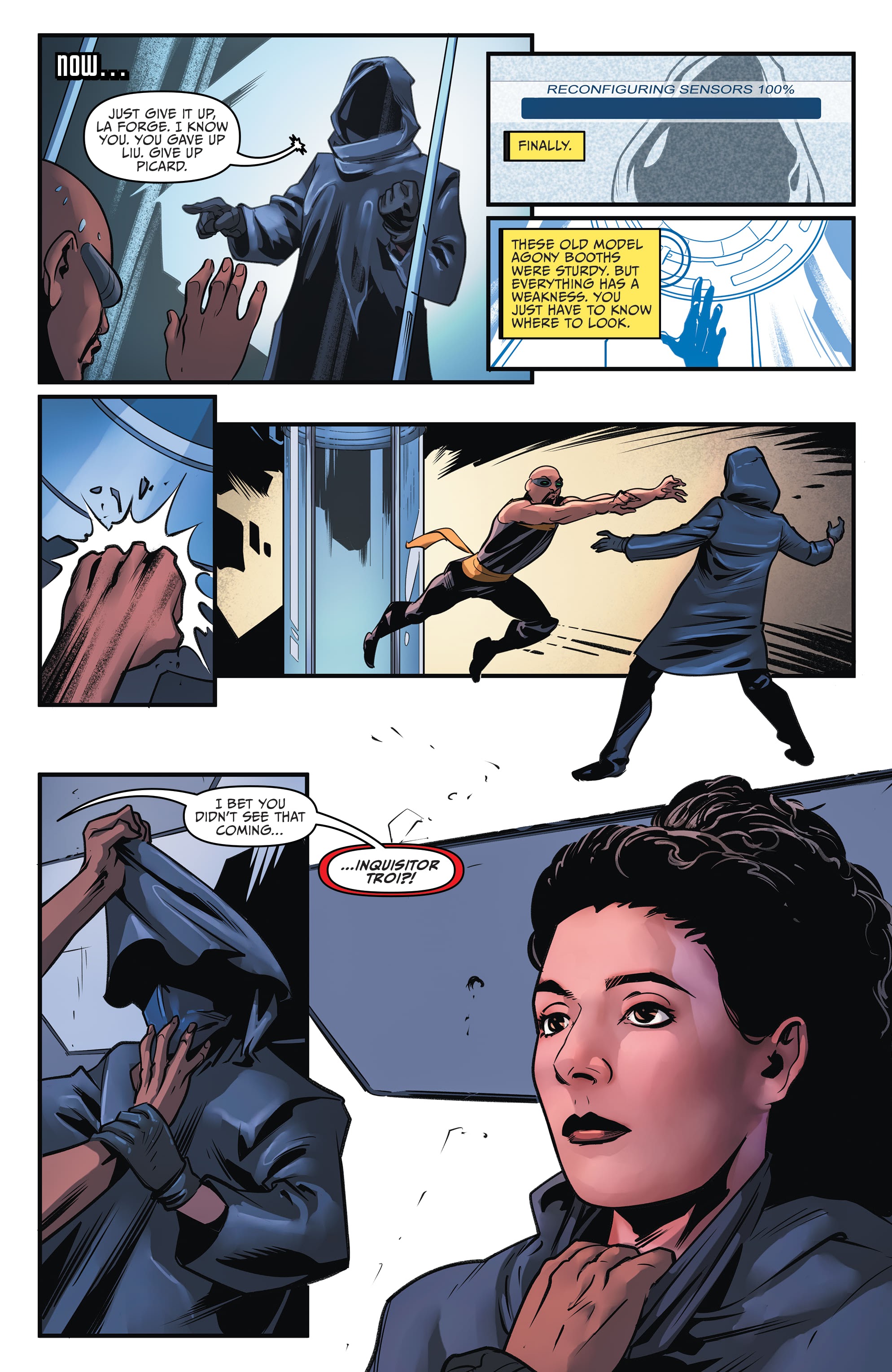 Read online Star Trek: The Mirror War - Captain LaForge comic -  Issue #1 - 19