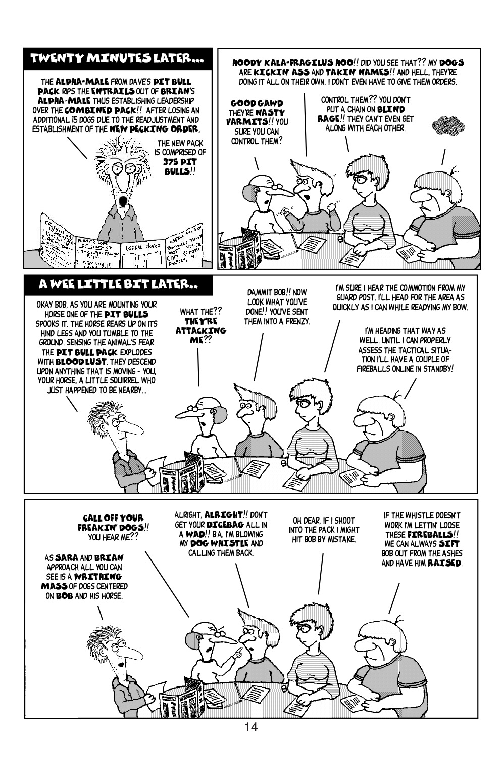 Read online Knights of the Dinner Table comic -  Issue #19 - 16