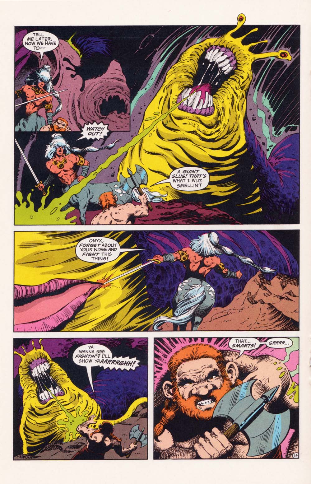 Read online Advanced Dungeons & Dragons comic -  Issue #35 - 14