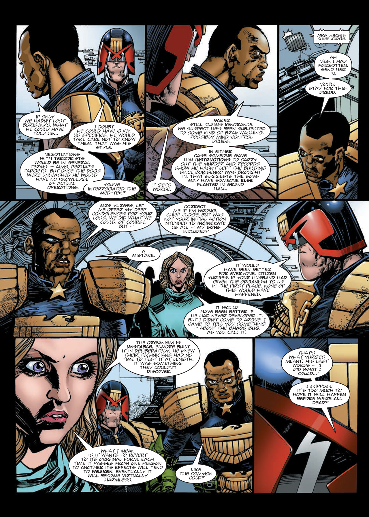 Read online Judge Dredd: Day of Chaos: Endgame comic -  Issue # TPB (Part 2) - 8