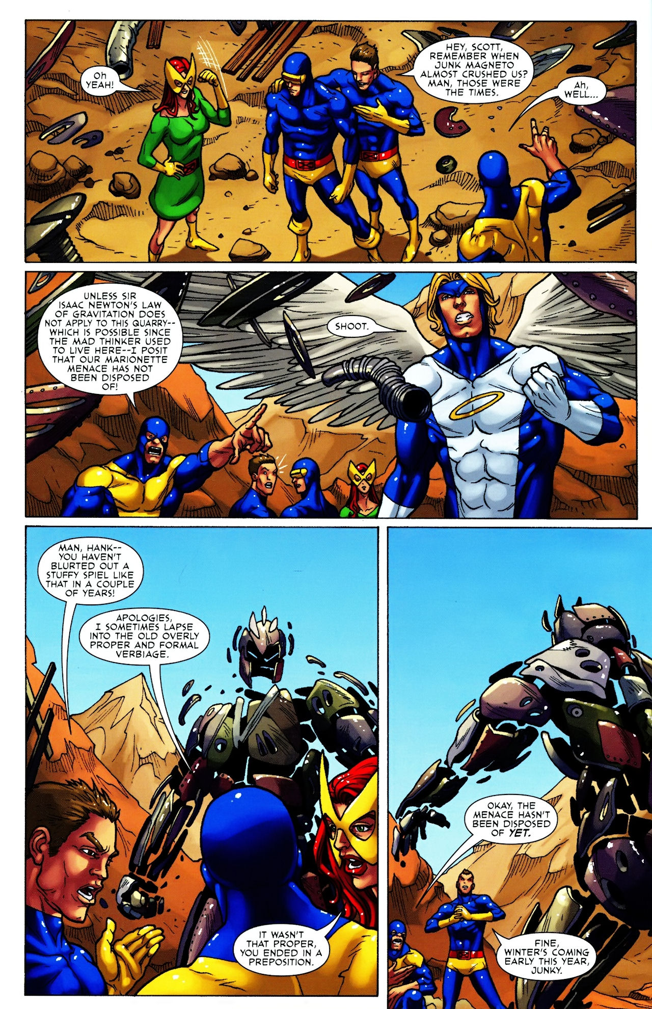 Read online X-Men: First Class Finals comic -  Issue #3 - 6