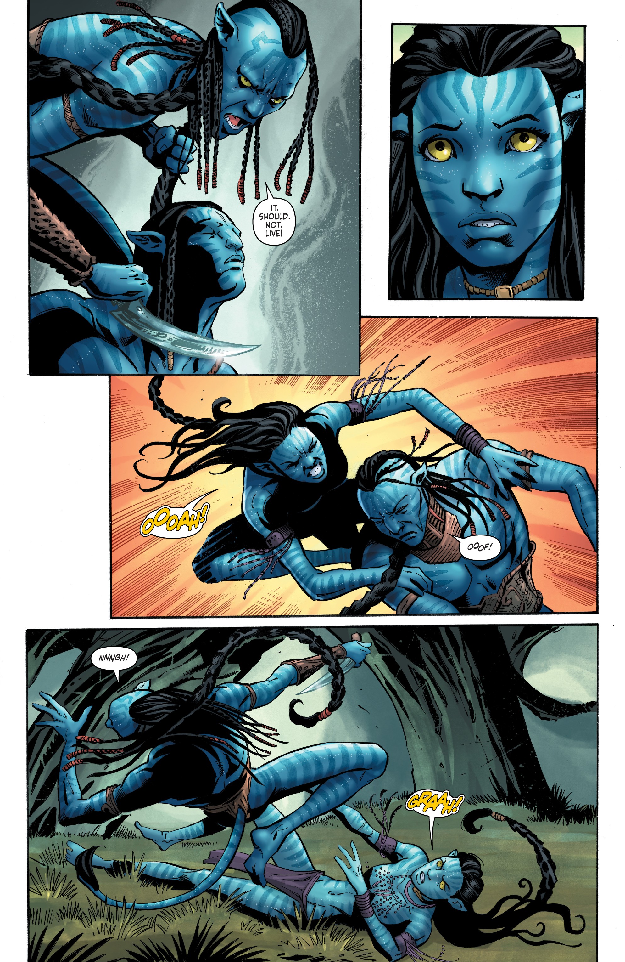 Read online Avatar: Tsu'tey's Path comic -  Issue #4 - 9