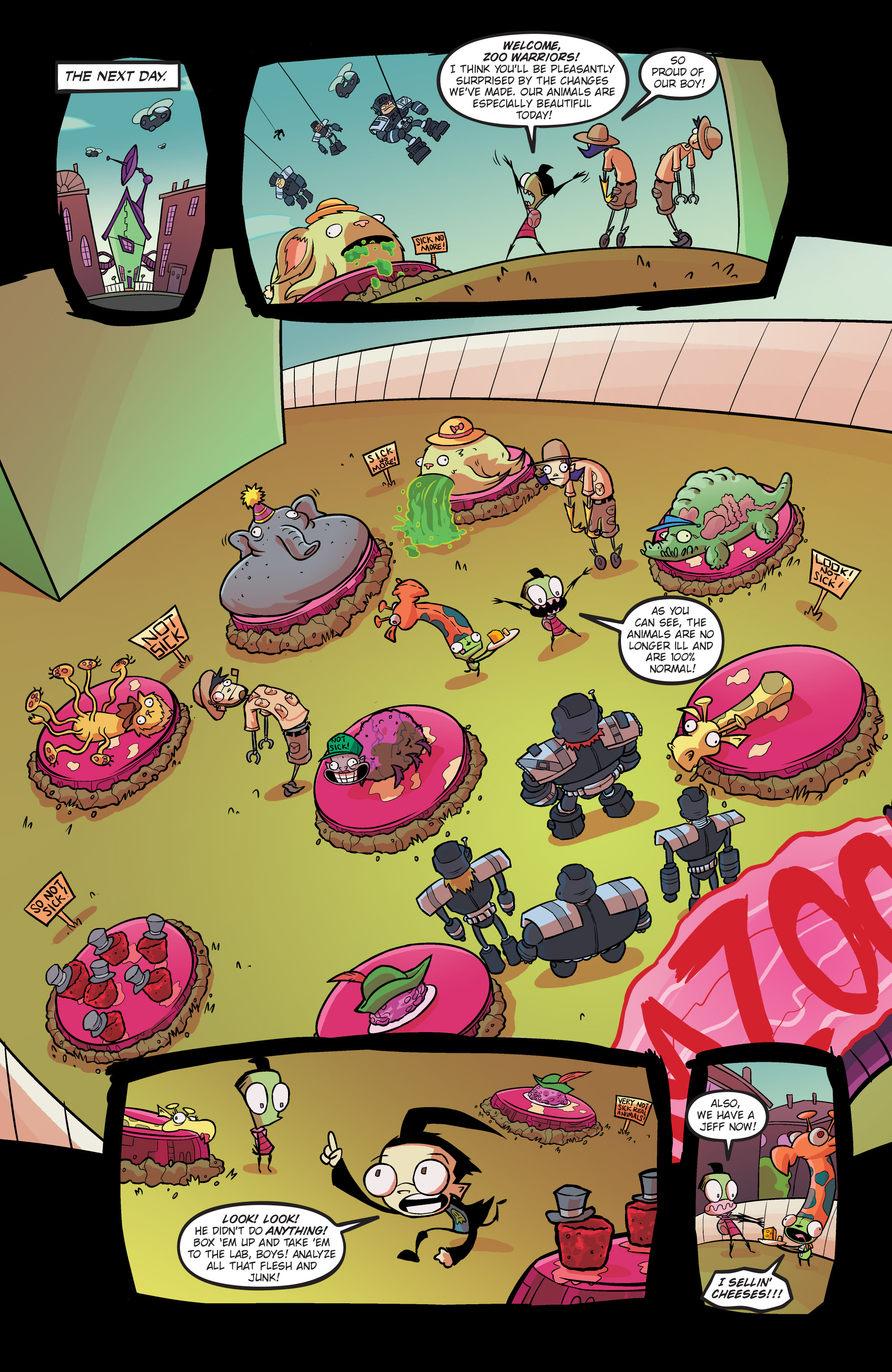 Read online Invader Zim comic -  Issue #19 - 21