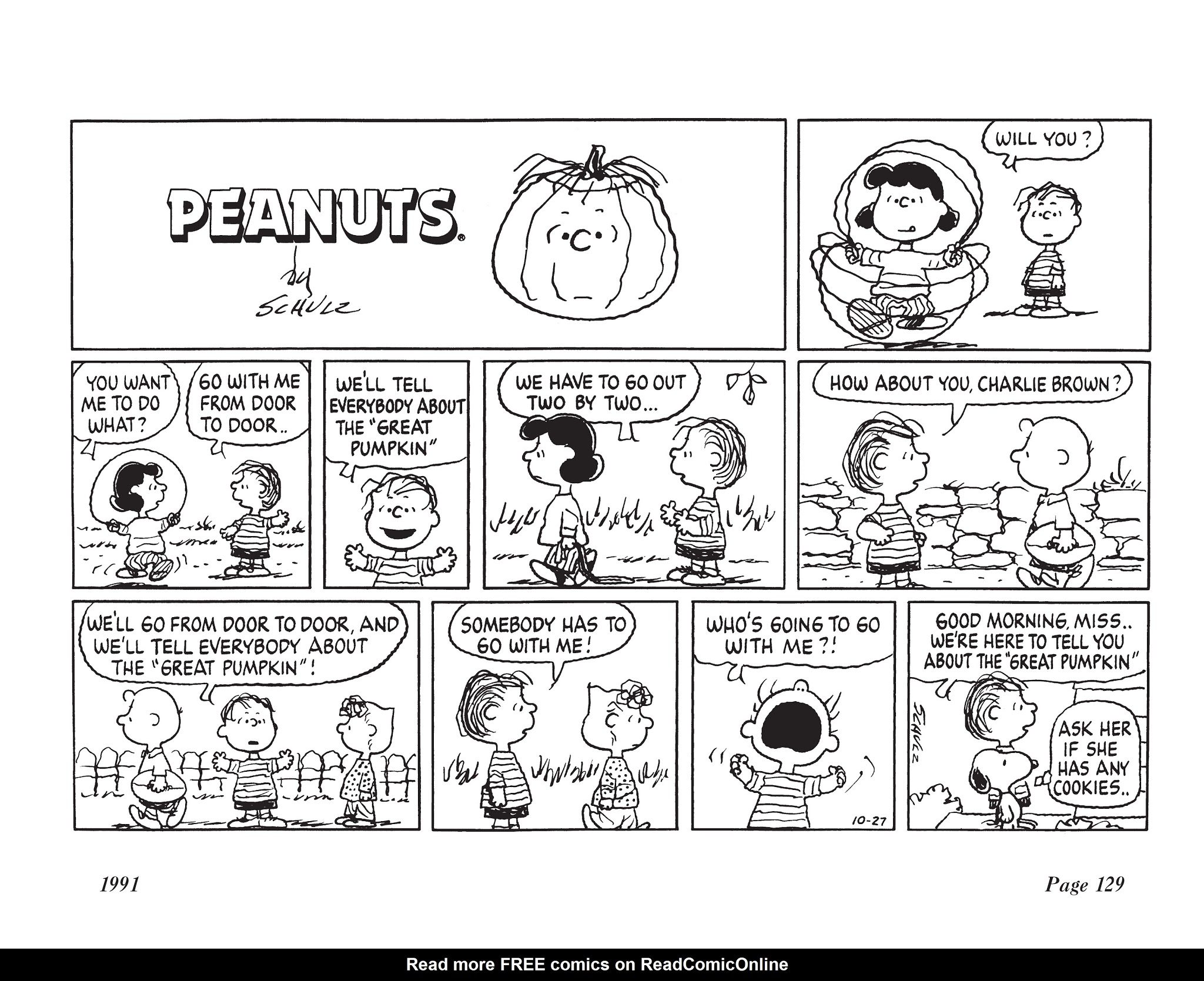 Read online The Complete Peanuts comic -  Issue # TPB 21 - 143