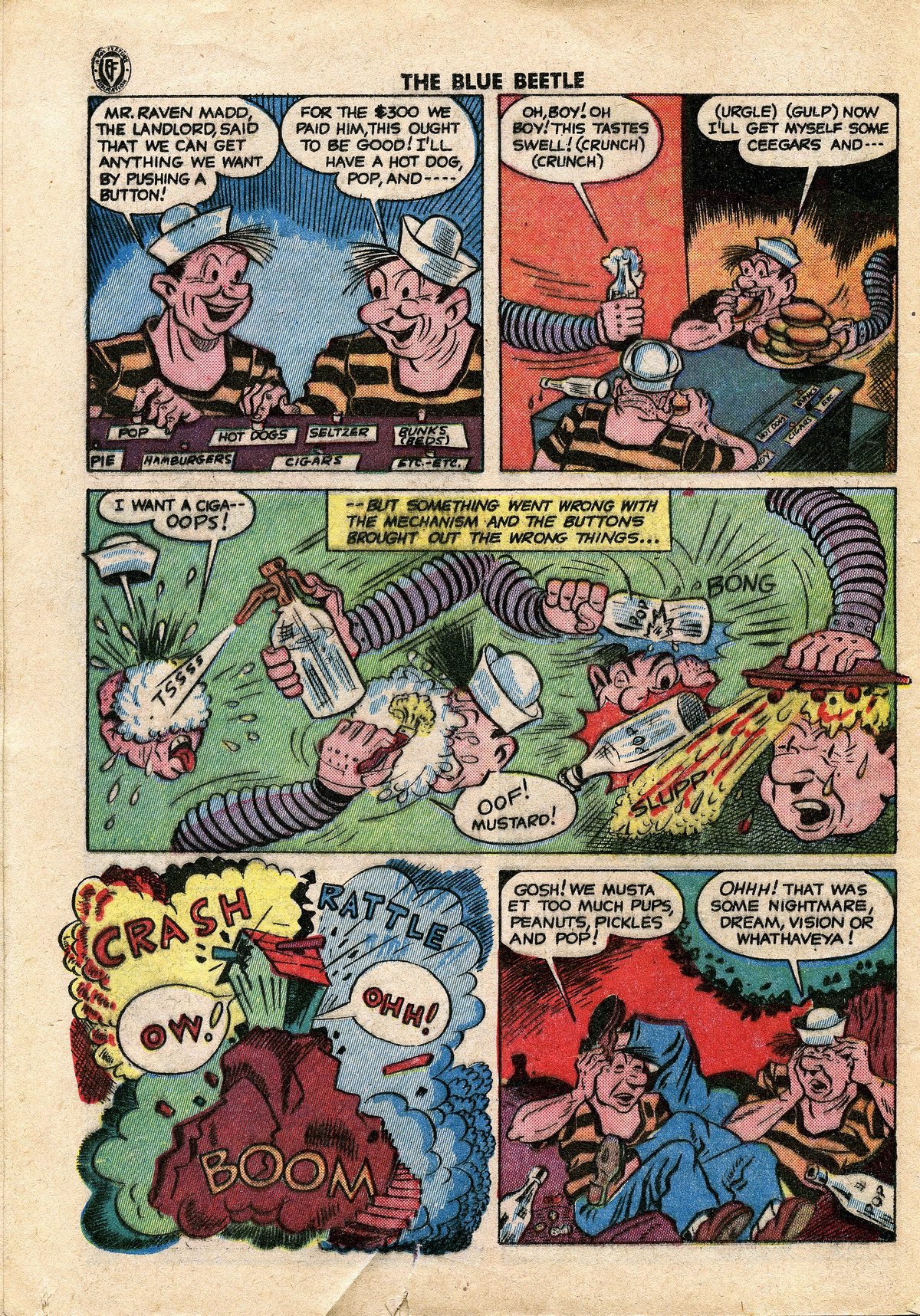 Read online The Blue Beetle comic -  Issue #34 - 33