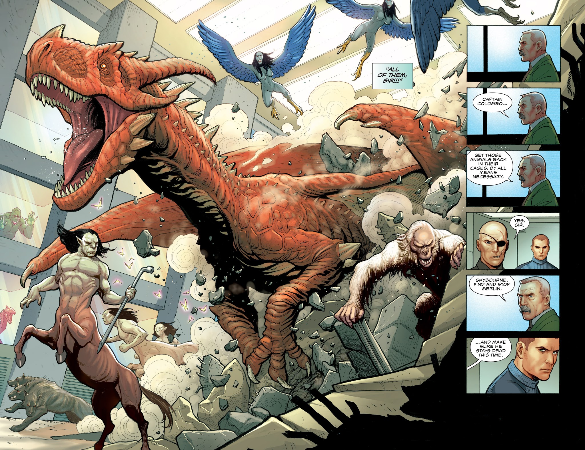 Read online Skybourne comic -  Issue #4 - 4