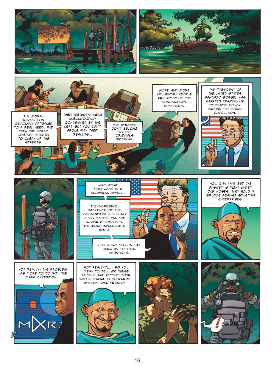 Read online Dallas Barr comic -  Issue #6 - 17