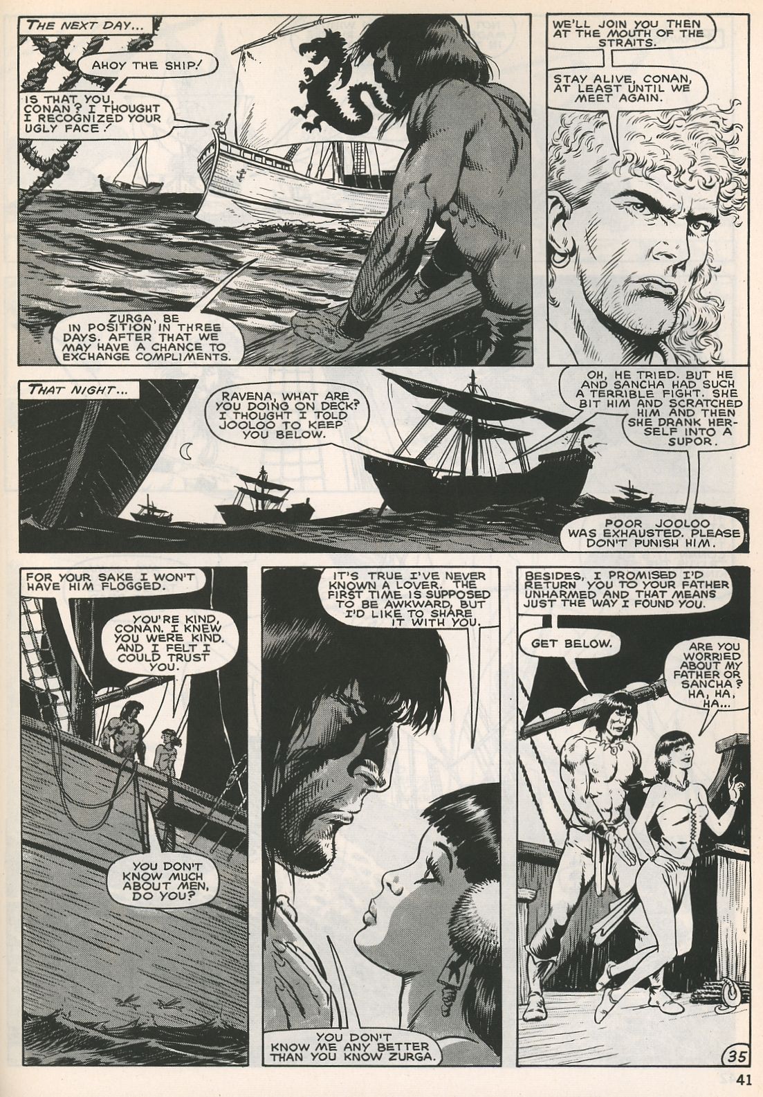 The Savage Sword Of Conan issue 129 - Page 40
