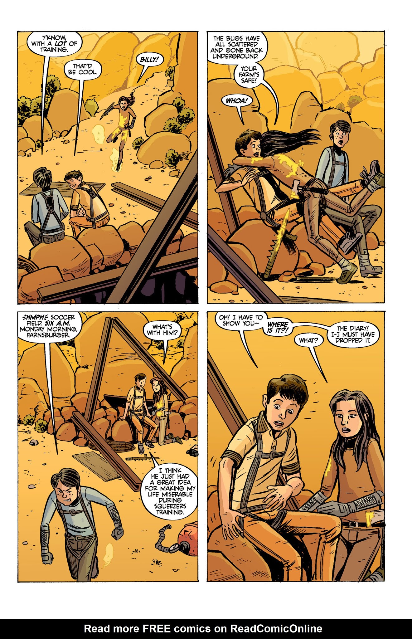 Read online Juice Squeezers: The Great Bug Elevator comic -  Issue # TPB - 127