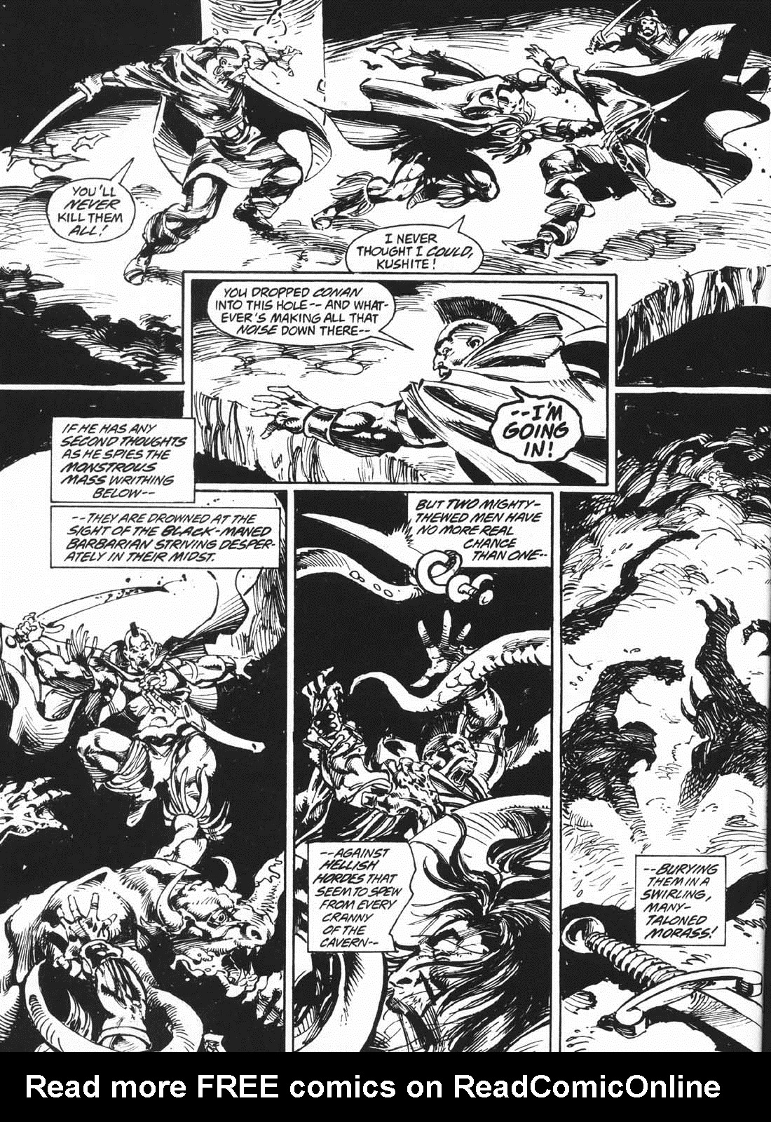 Read online The Savage Sword Of Conan comic -  Issue #233 - 23