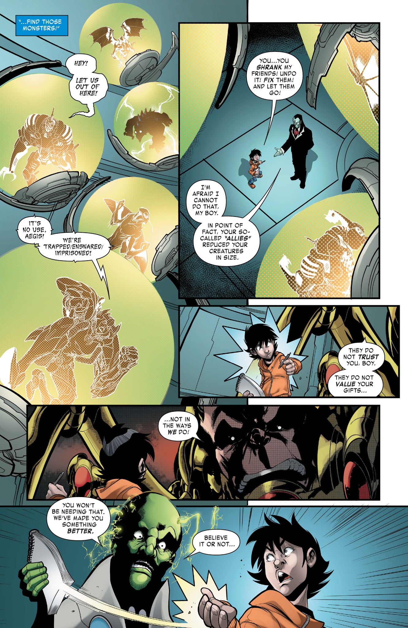 Read online Monsters Unleashed II comic -  Issue #4 - 4