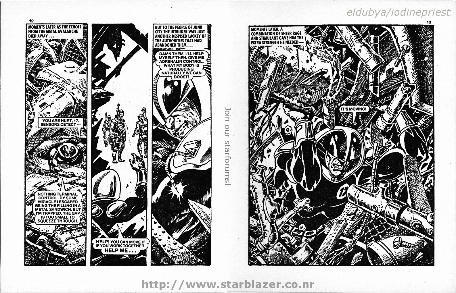 Read online Starblazer comic -  Issue #262 - 8