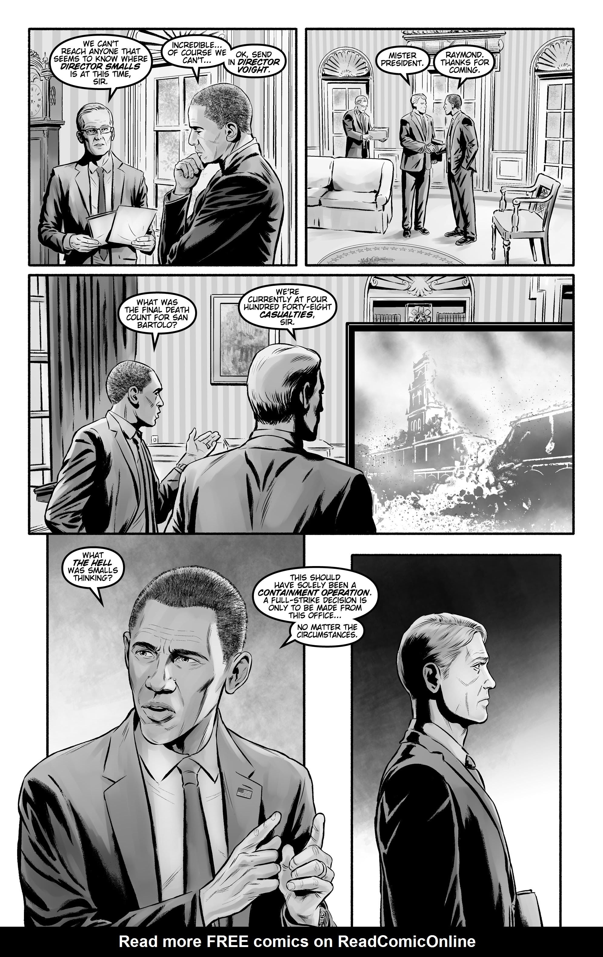 Read online Grisly Unit: Executive Order comic -  Issue # Full - 10