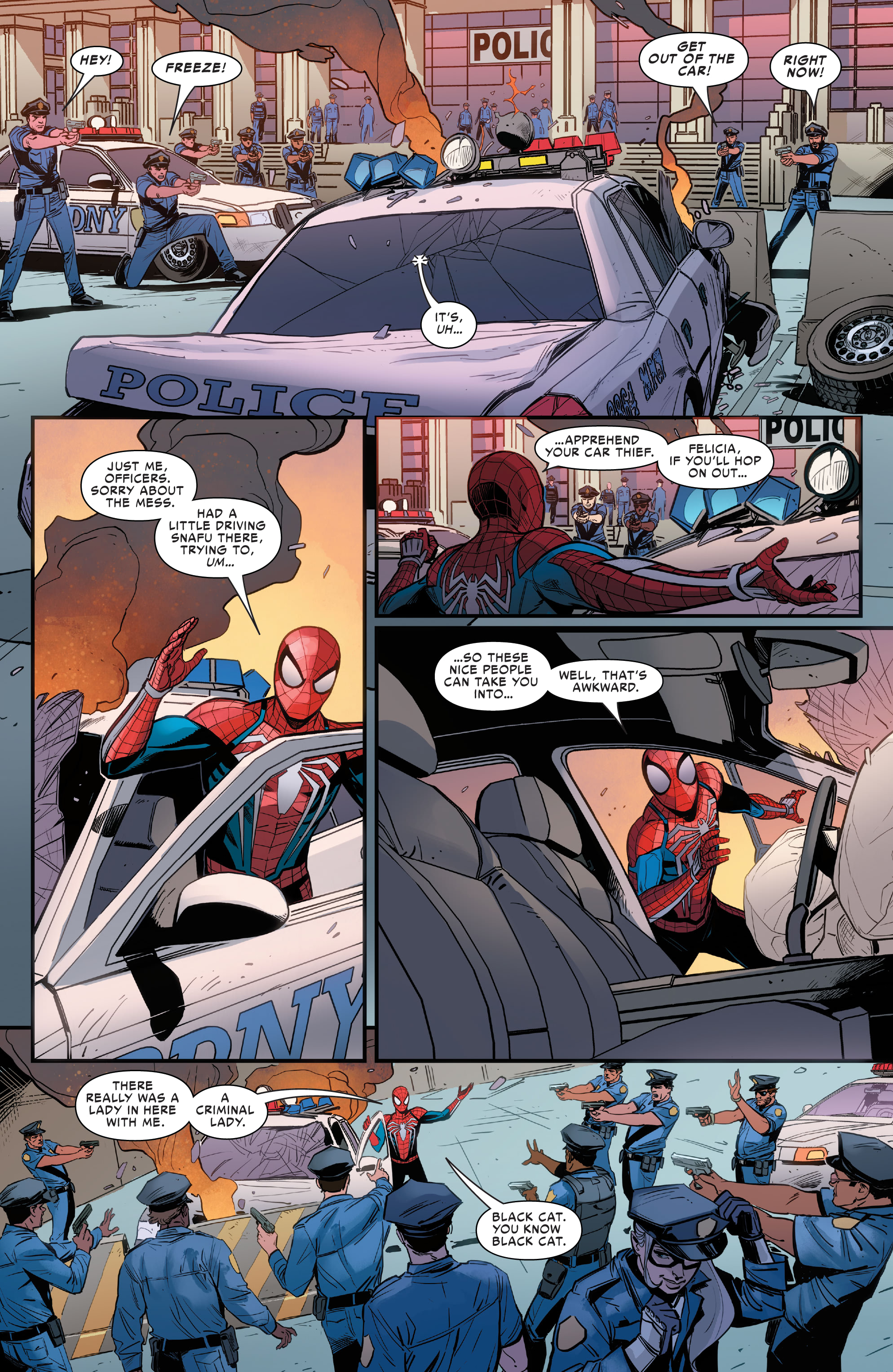 Read online Marvel's Spider-Man: The Black Cat Strikes comic -  Issue #5 - 16
