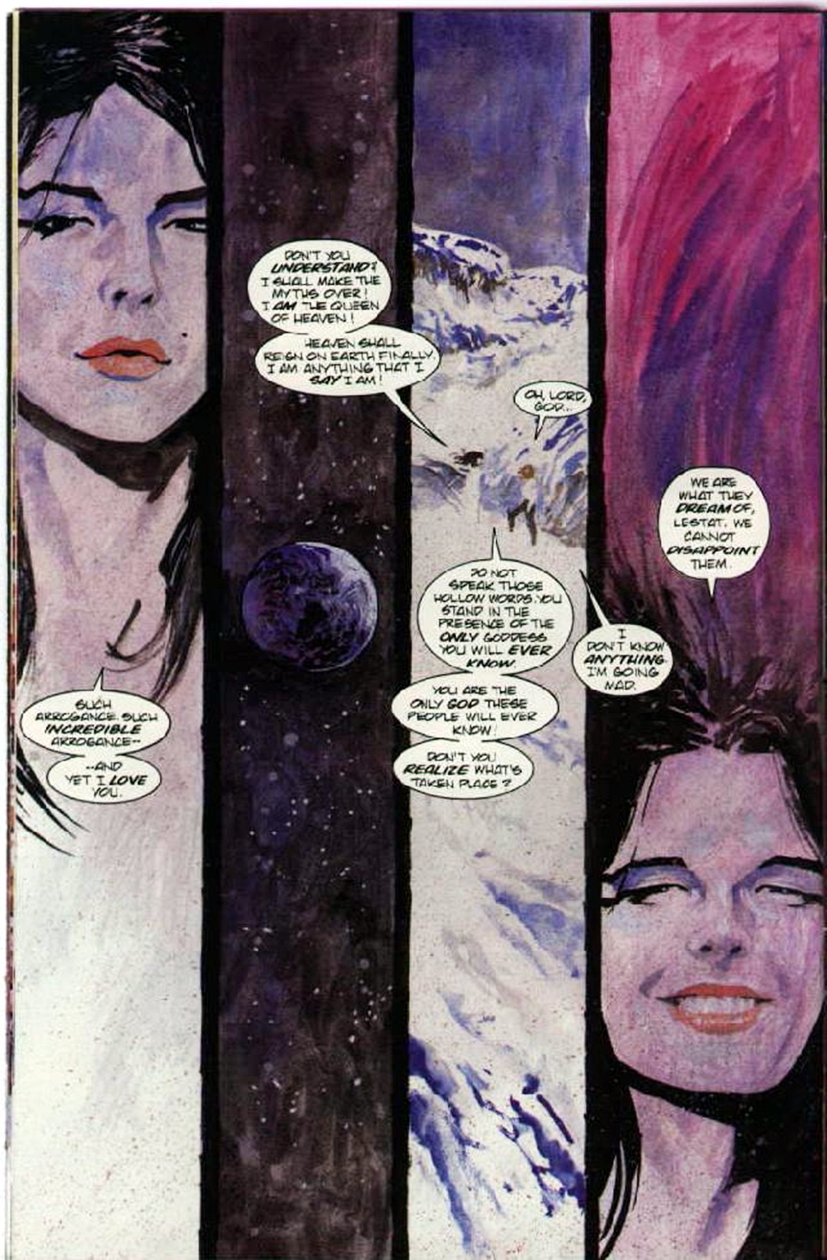 Read online Anne Rice's Queen of the Damned comic -  Issue #9 - 10