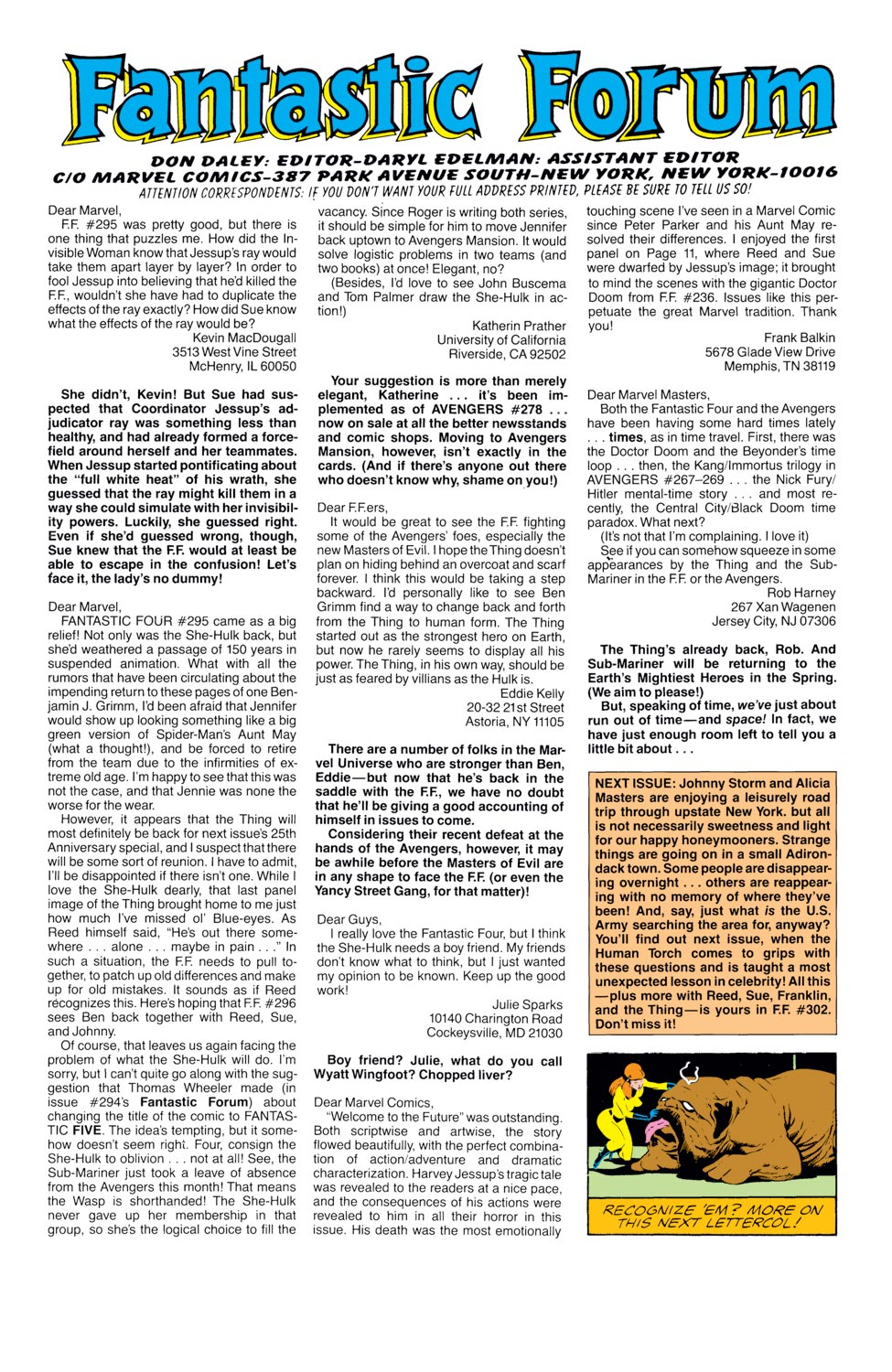 Read online Fantastic Four (1961) comic -  Issue #301 - 24