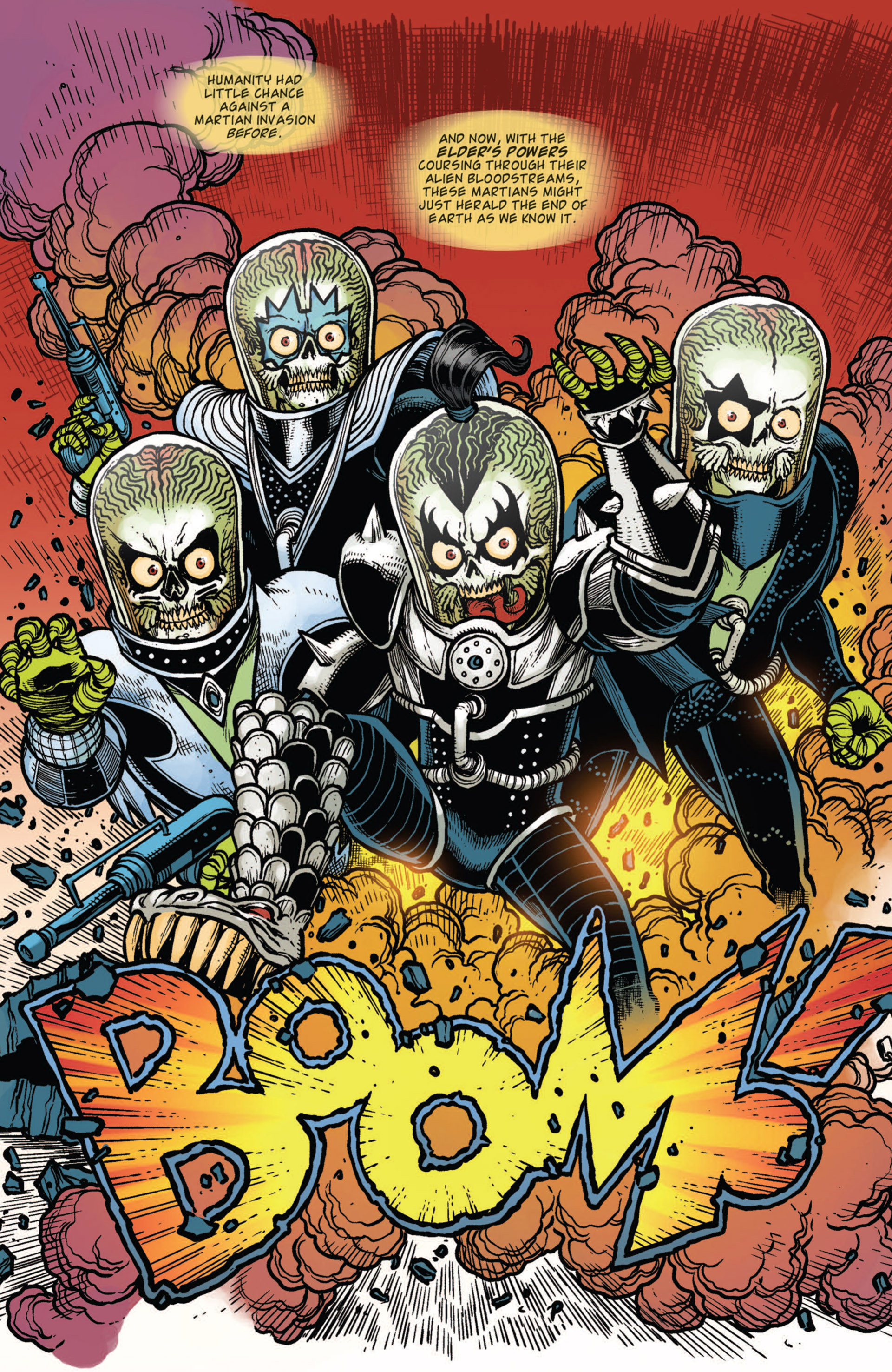 Read online Mars Attacks KISS comic -  Issue # Full - 7