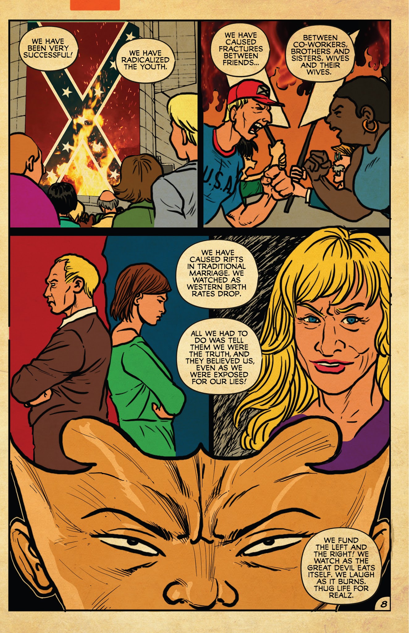 Read online Tremendous Trump comic -  Issue # Full - 10