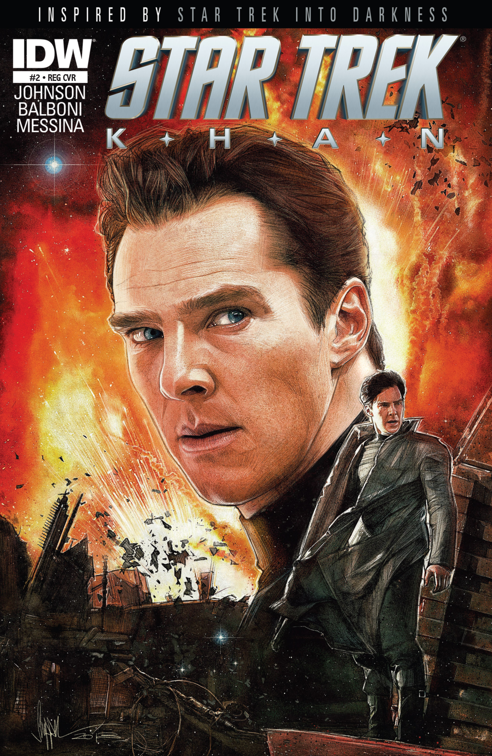 Read online Star Trek: Khan comic -  Issue #2 - 1