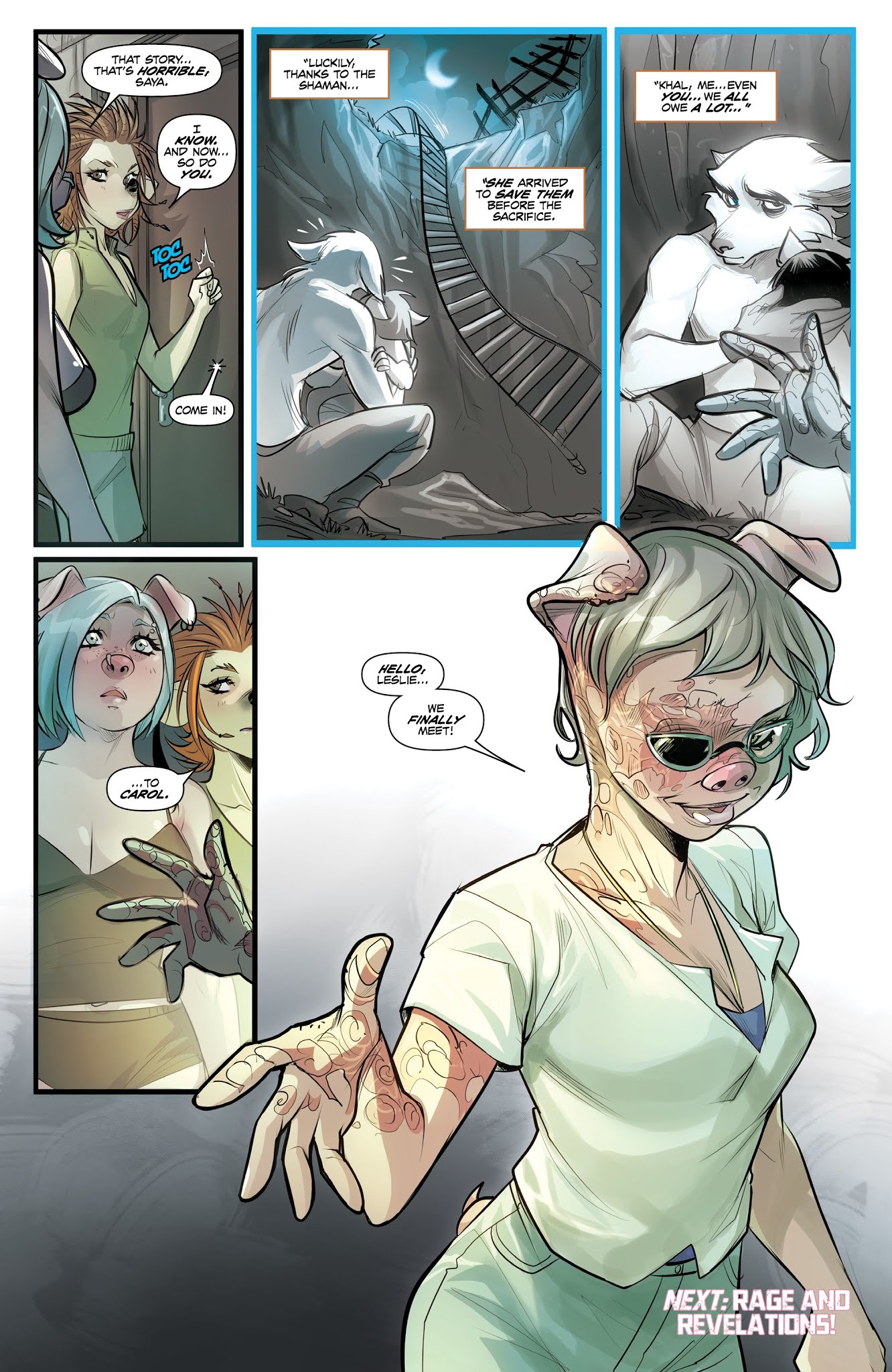 Read online Unnatural comic -  Issue #5 - 22