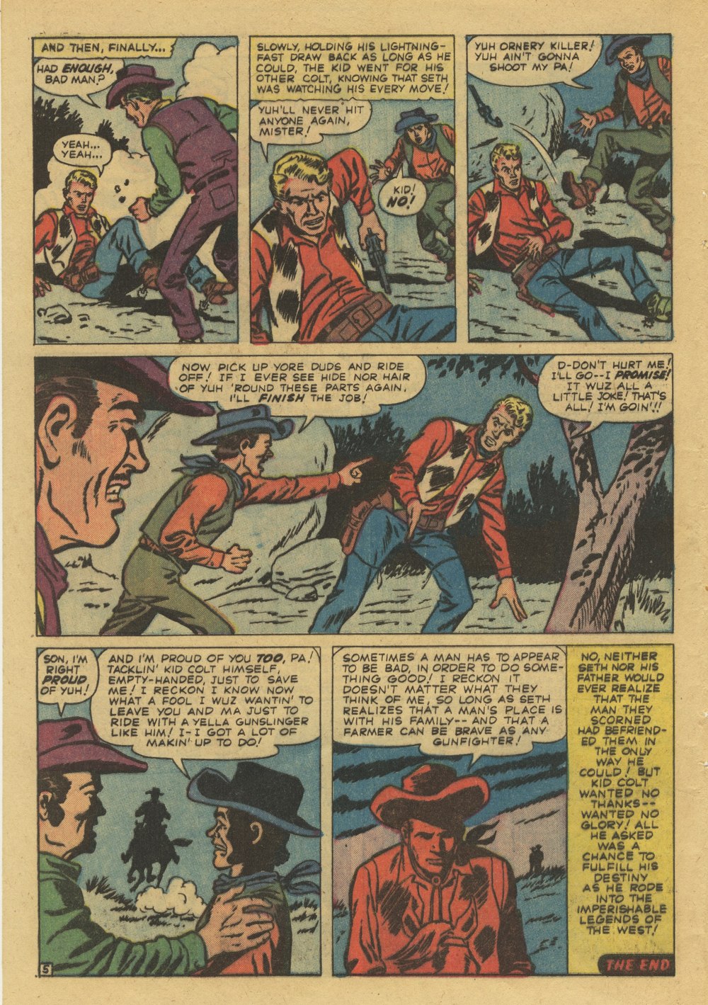 Read online Kid Colt Outlaw comic -  Issue #87 - 32