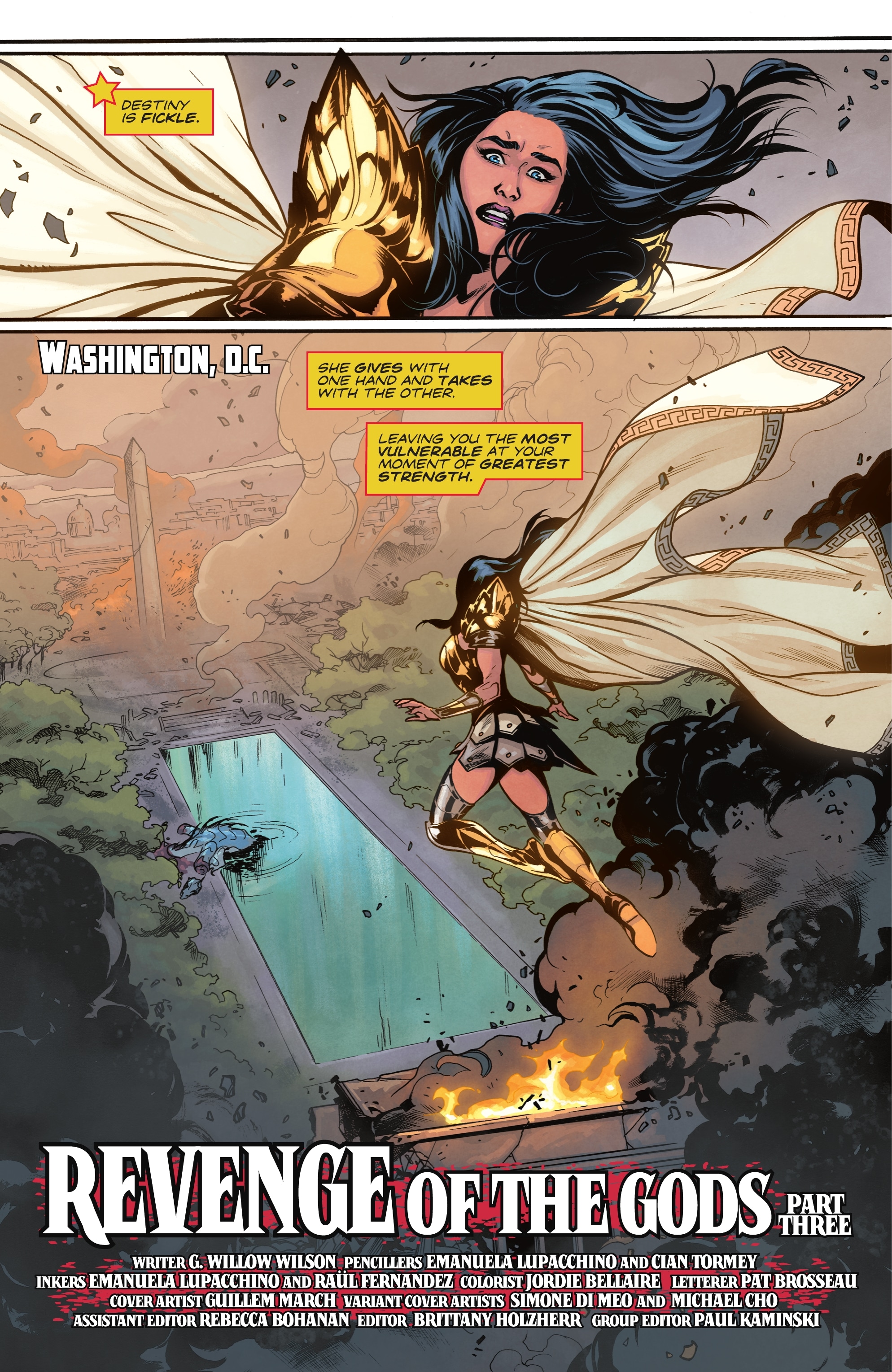 Read online Lazarus Planet: Revenge of the Gods comic -  Issue #3 - 3