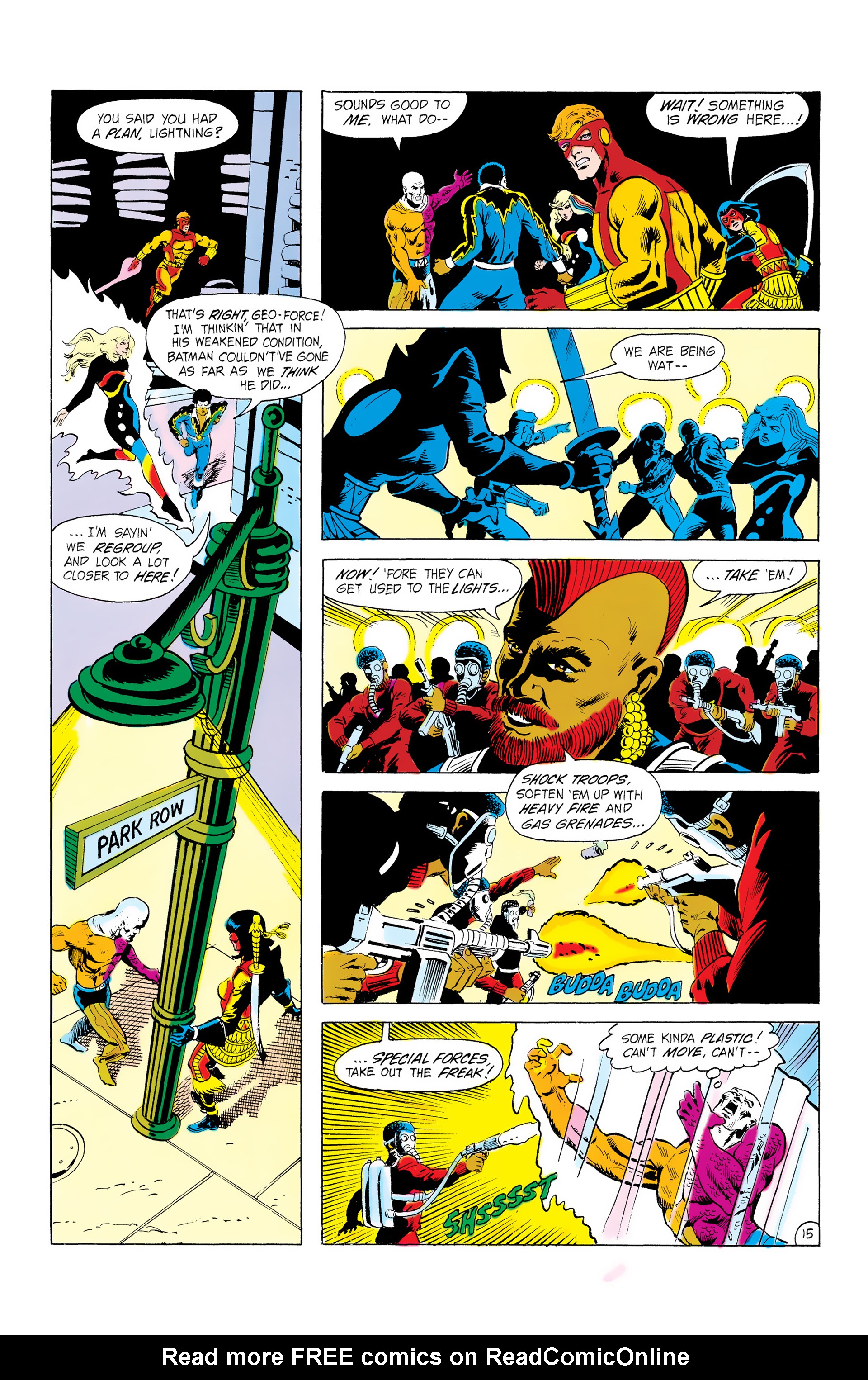 Read online Batman and the Outsiders (1983) comic -  Issue #13 - 15