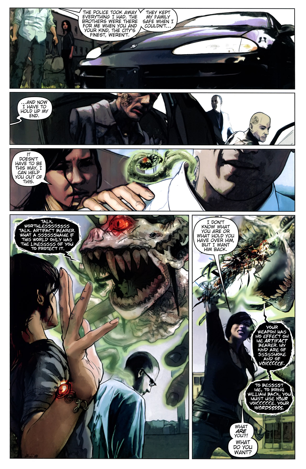Read online Witchblade: Due Process comic -  Issue # Full - 12