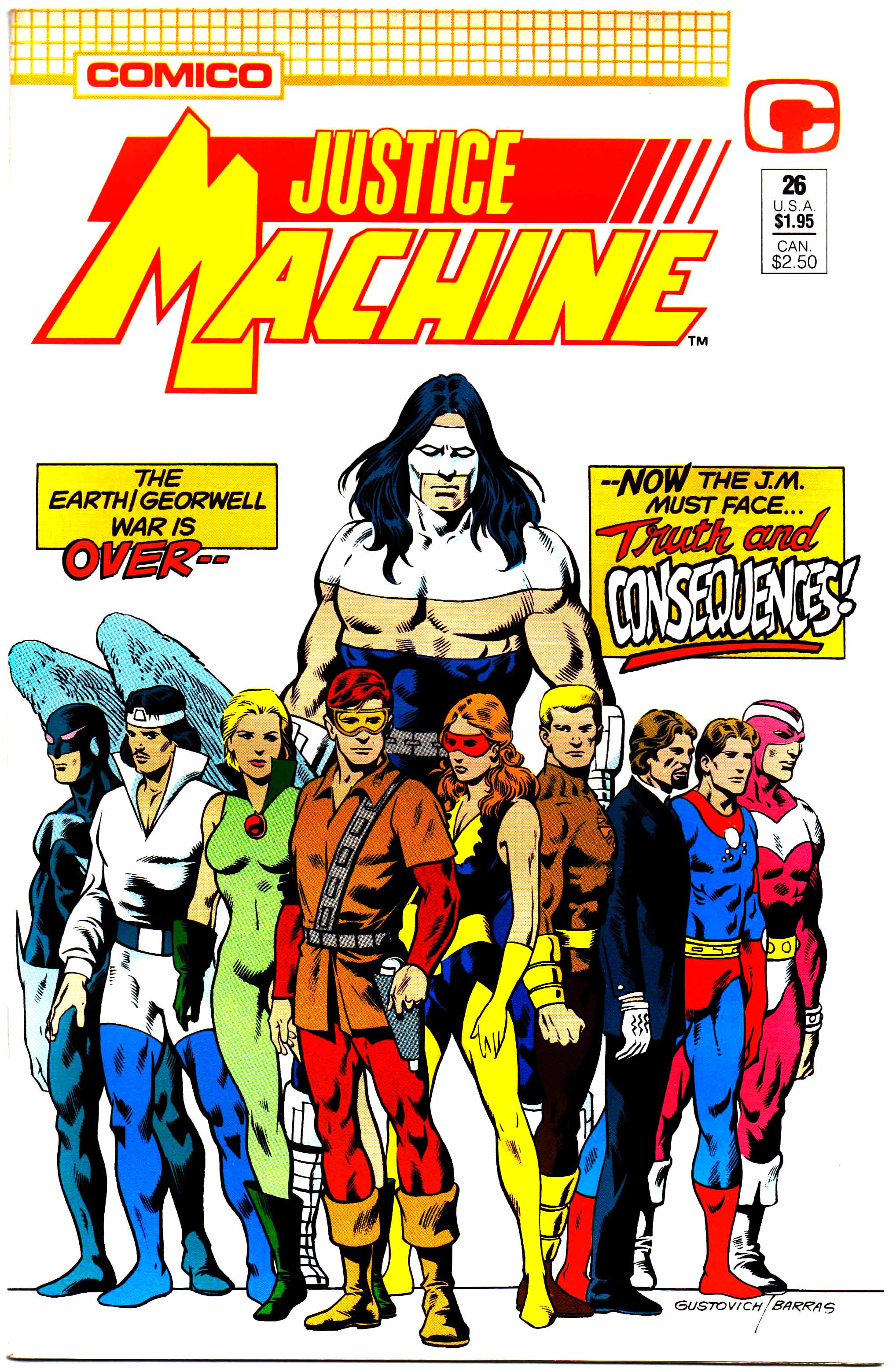 Read online Justice Machine comic -  Issue #26 - 1